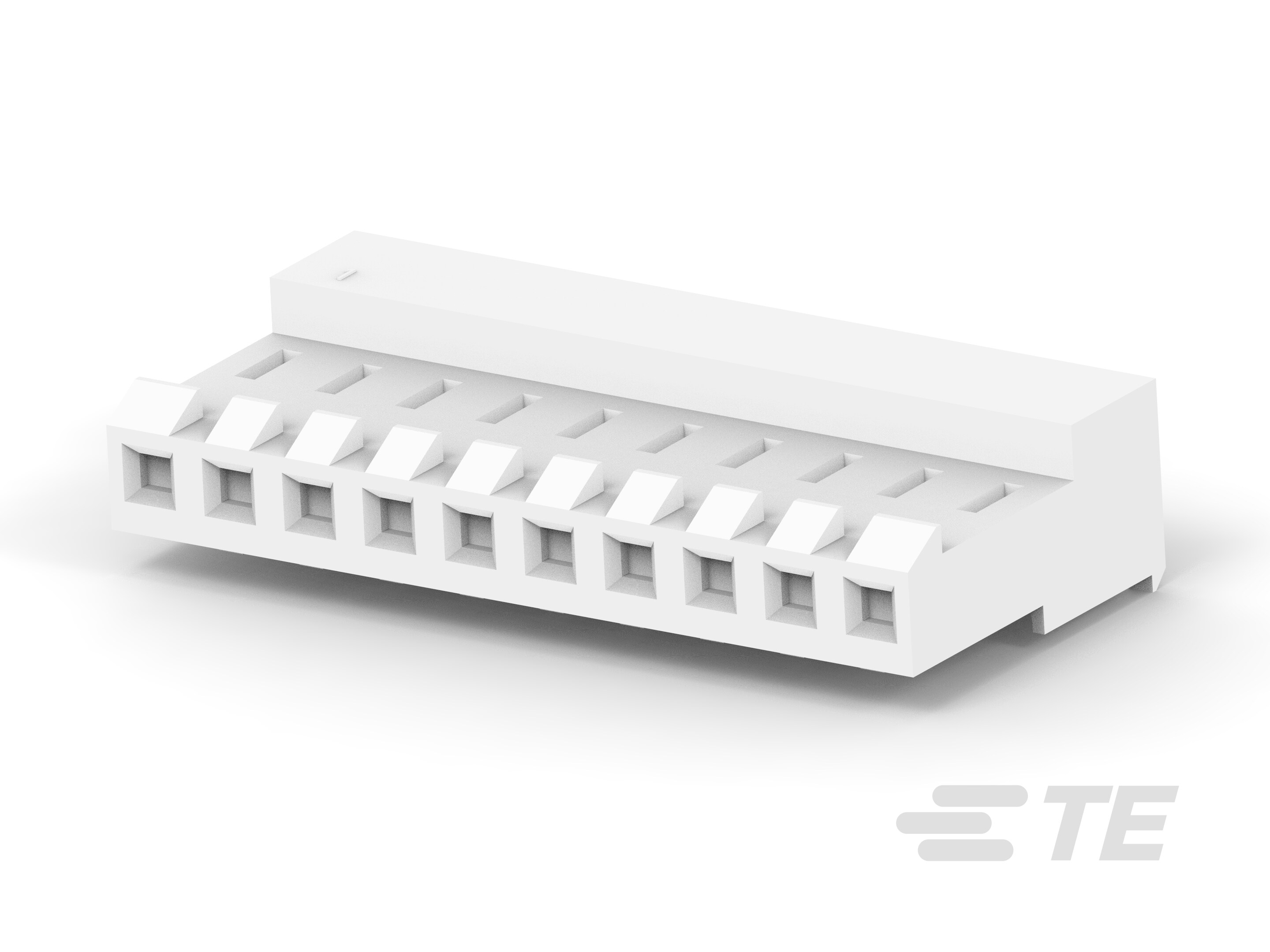 10P MTA156 ASSY 24AWG WHT LF-4-641151-0