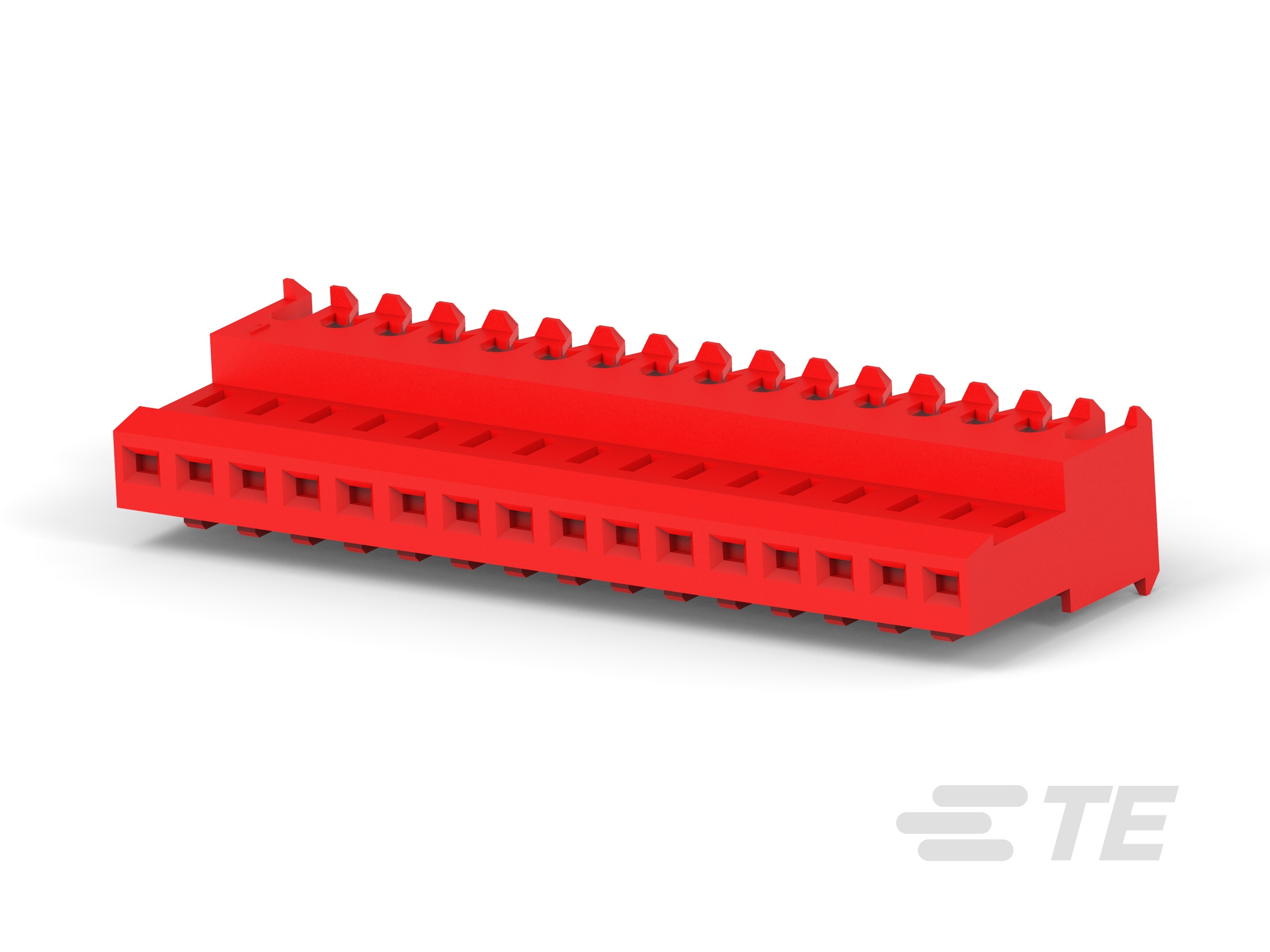 16P MTA100 CONN ASSY RED LF-4-641198-6