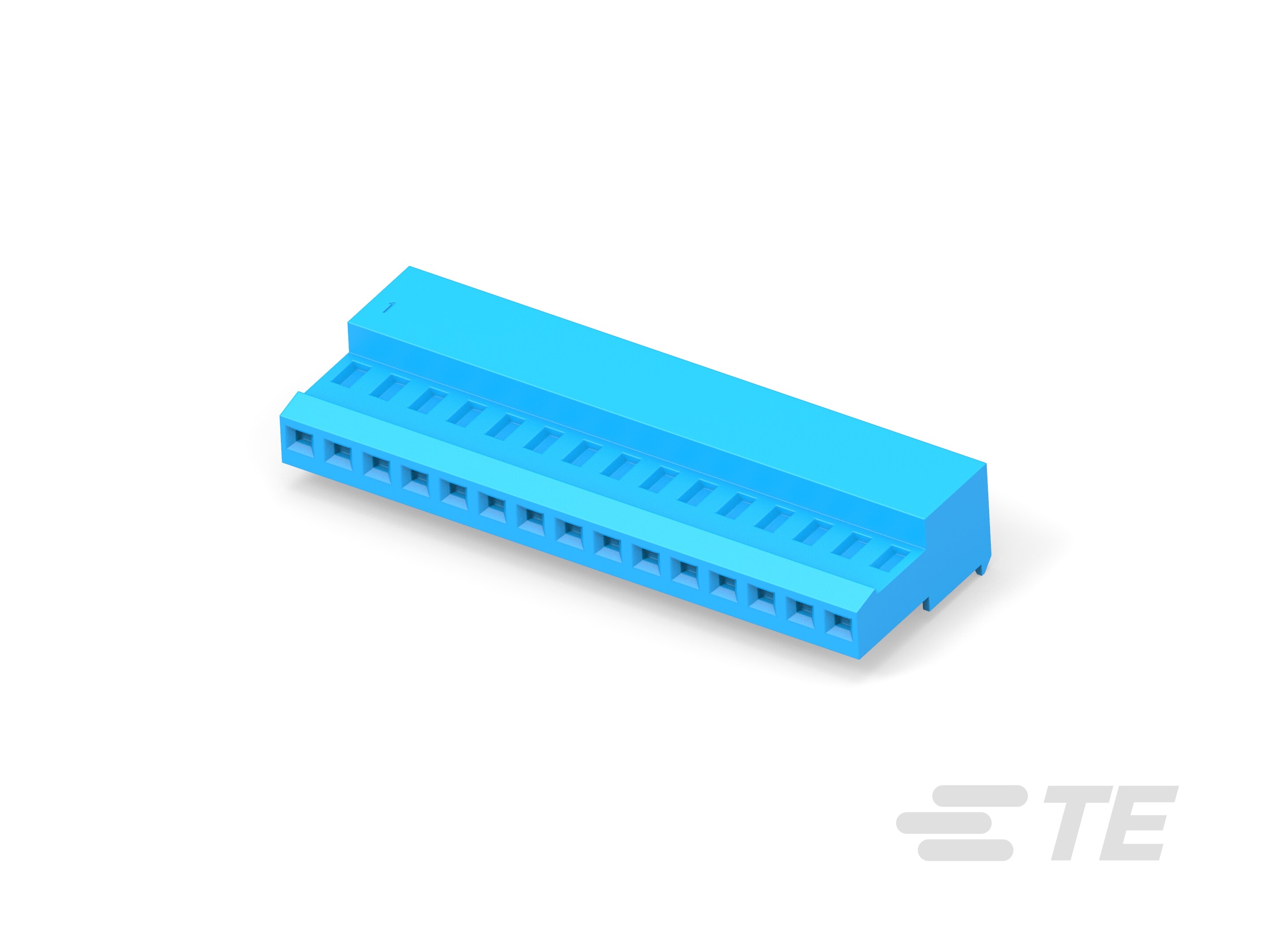 15P MTA100 CONN ASSY BLU LF-4-641239-5