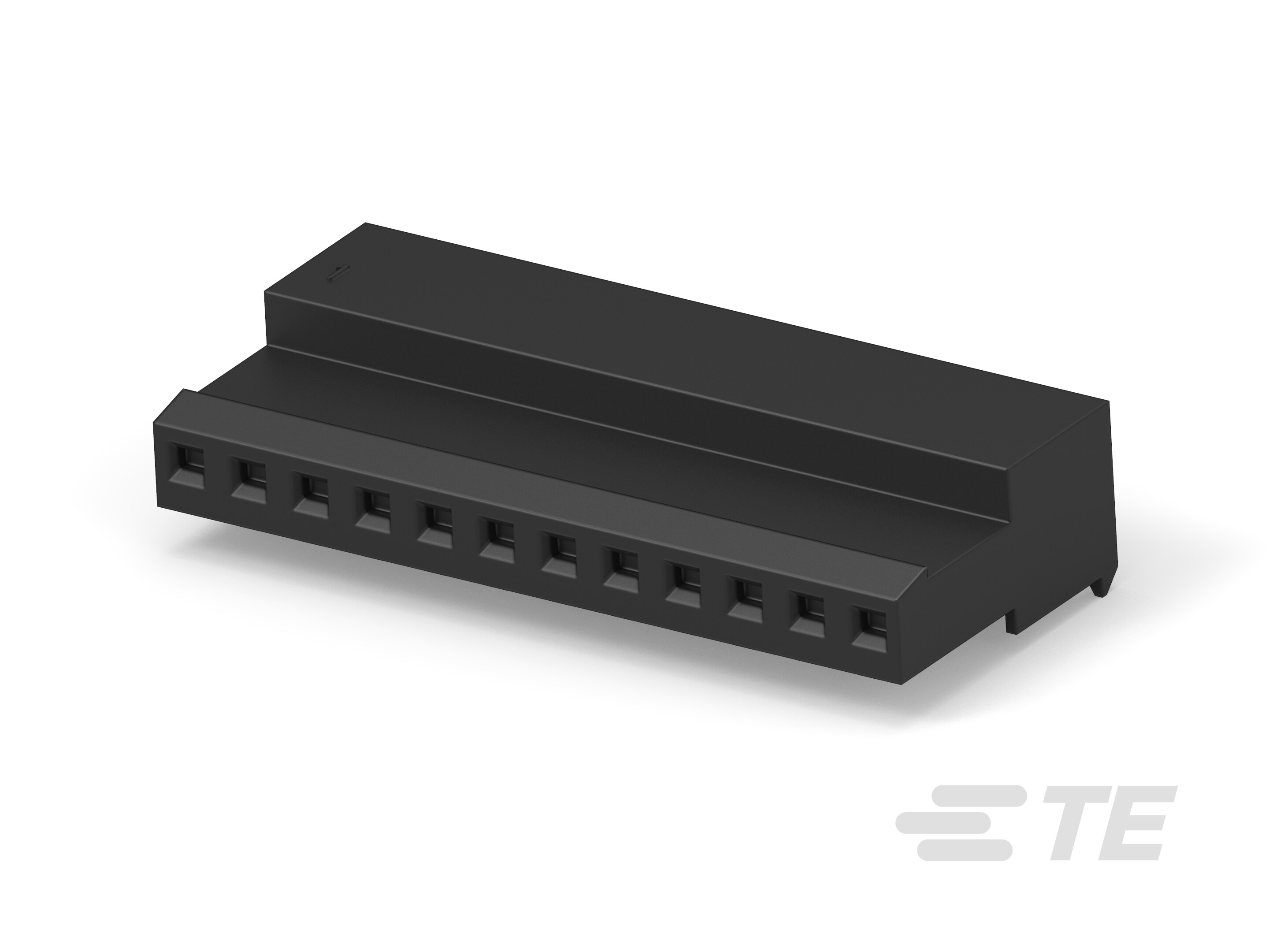 12P MTA100 CONN ASSY BLK LF-4-643498-2