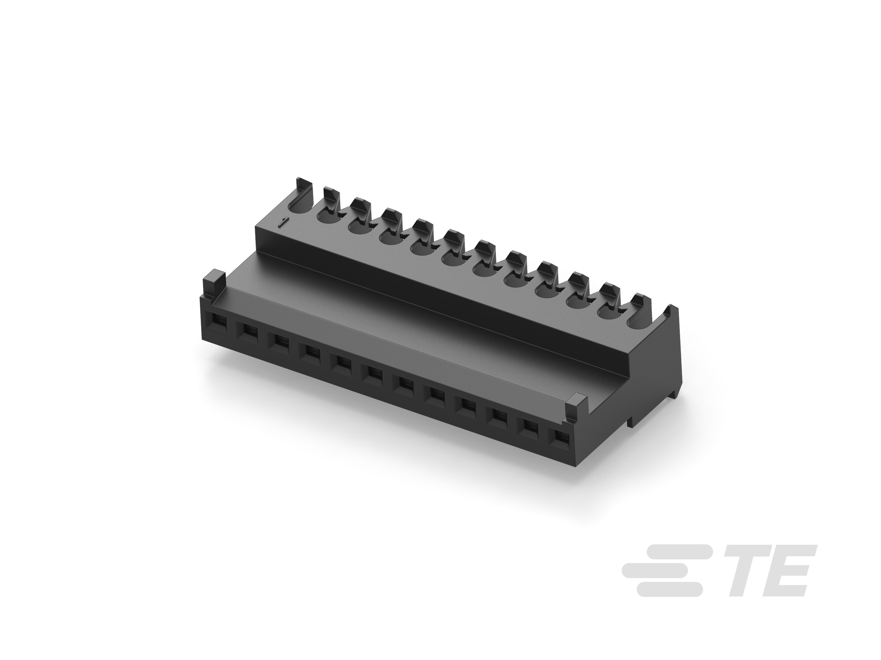 12P MTA100 CONN ASSY BLK LF-4-644578-2