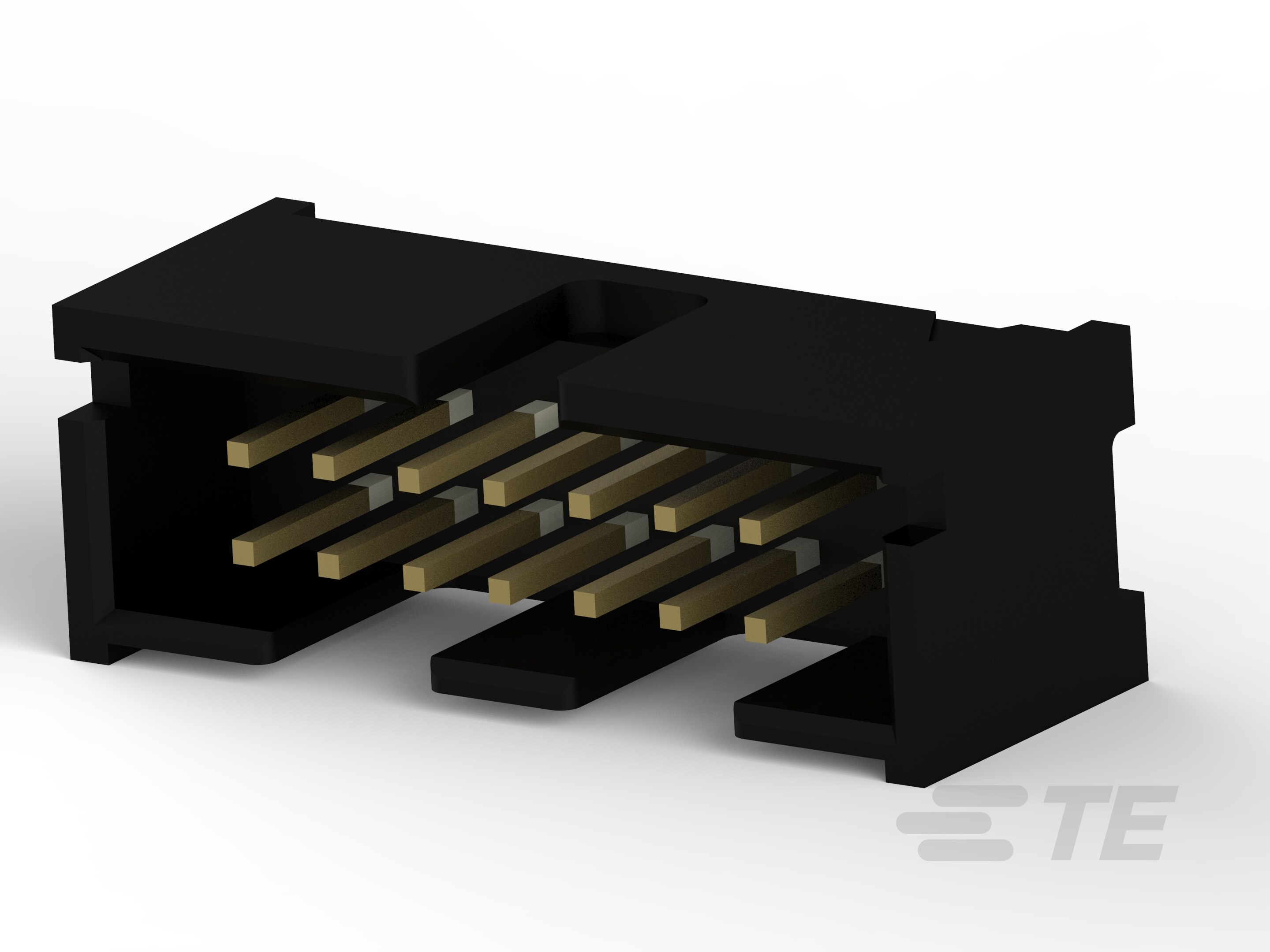 A/L LOW PRO HDR 14P VERT HT-5104338-2