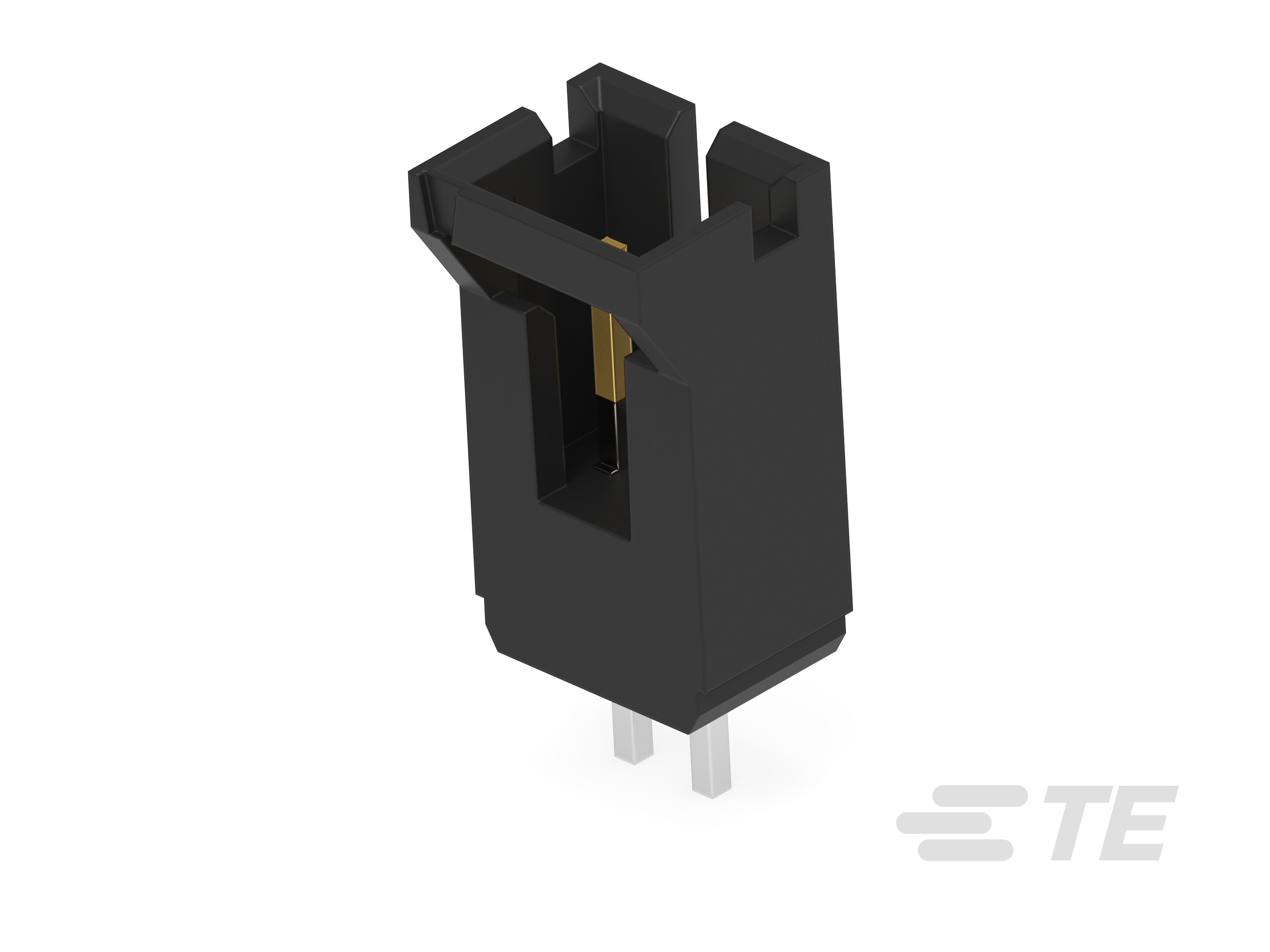 02 MTE HDR SRST LATCH .100CL-5-104363-1