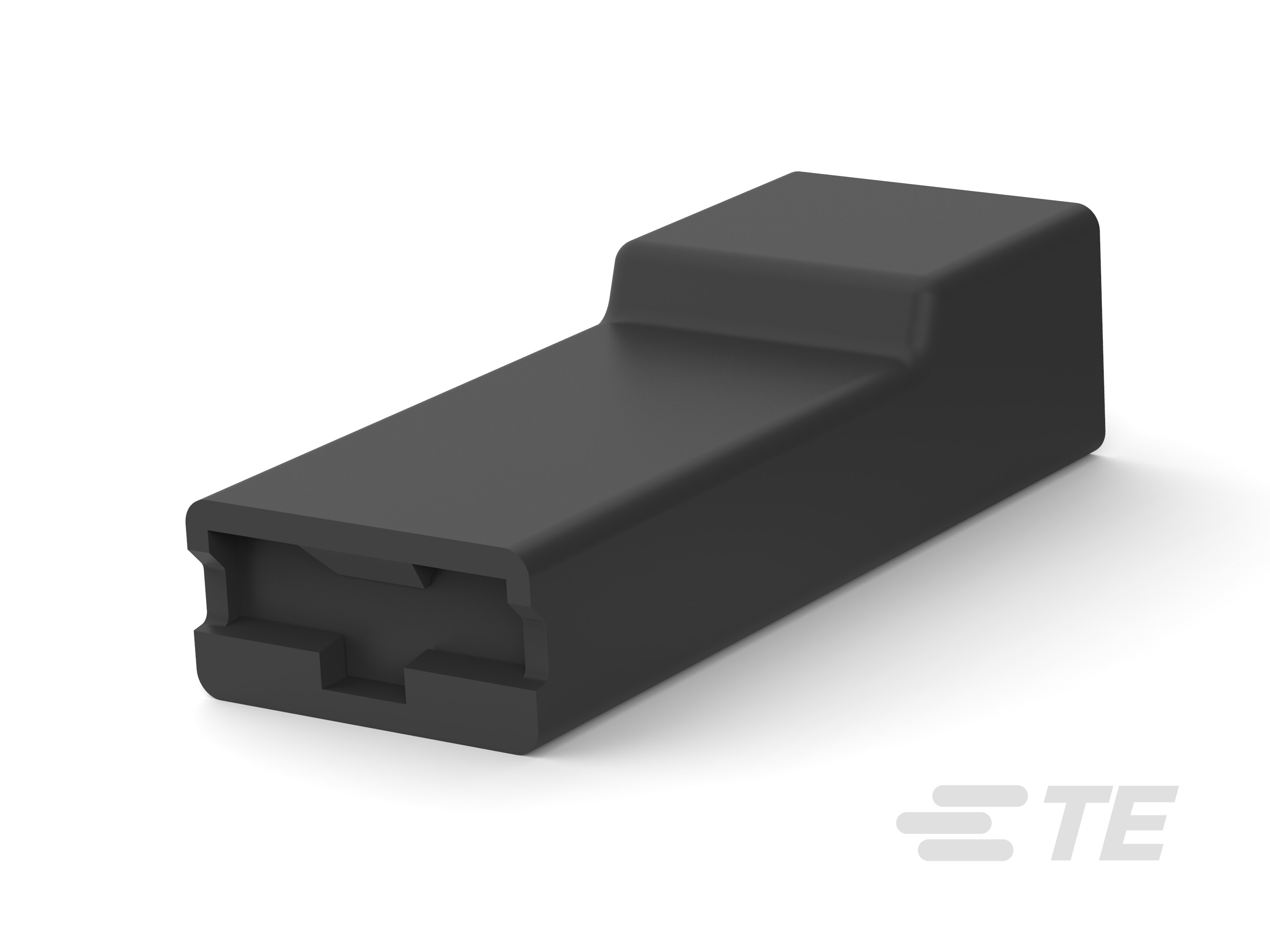 250 FASTON HSG. REC 1P BLACK-5-154509-4