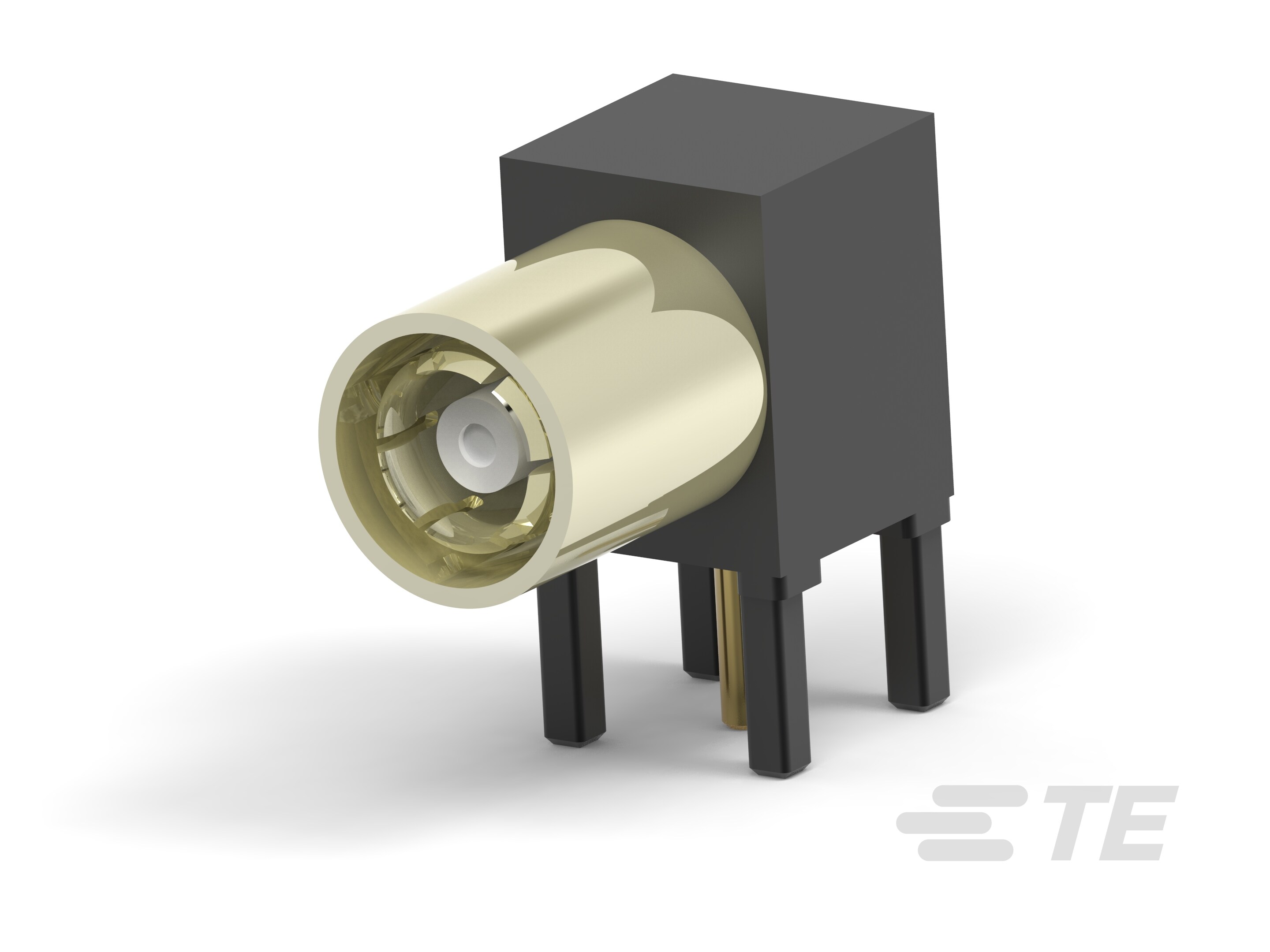 SMB Connector: Plug, Right-Angle Mount, Mated Outer Dia. 4.75mm-CAT-884-SMBFRA50