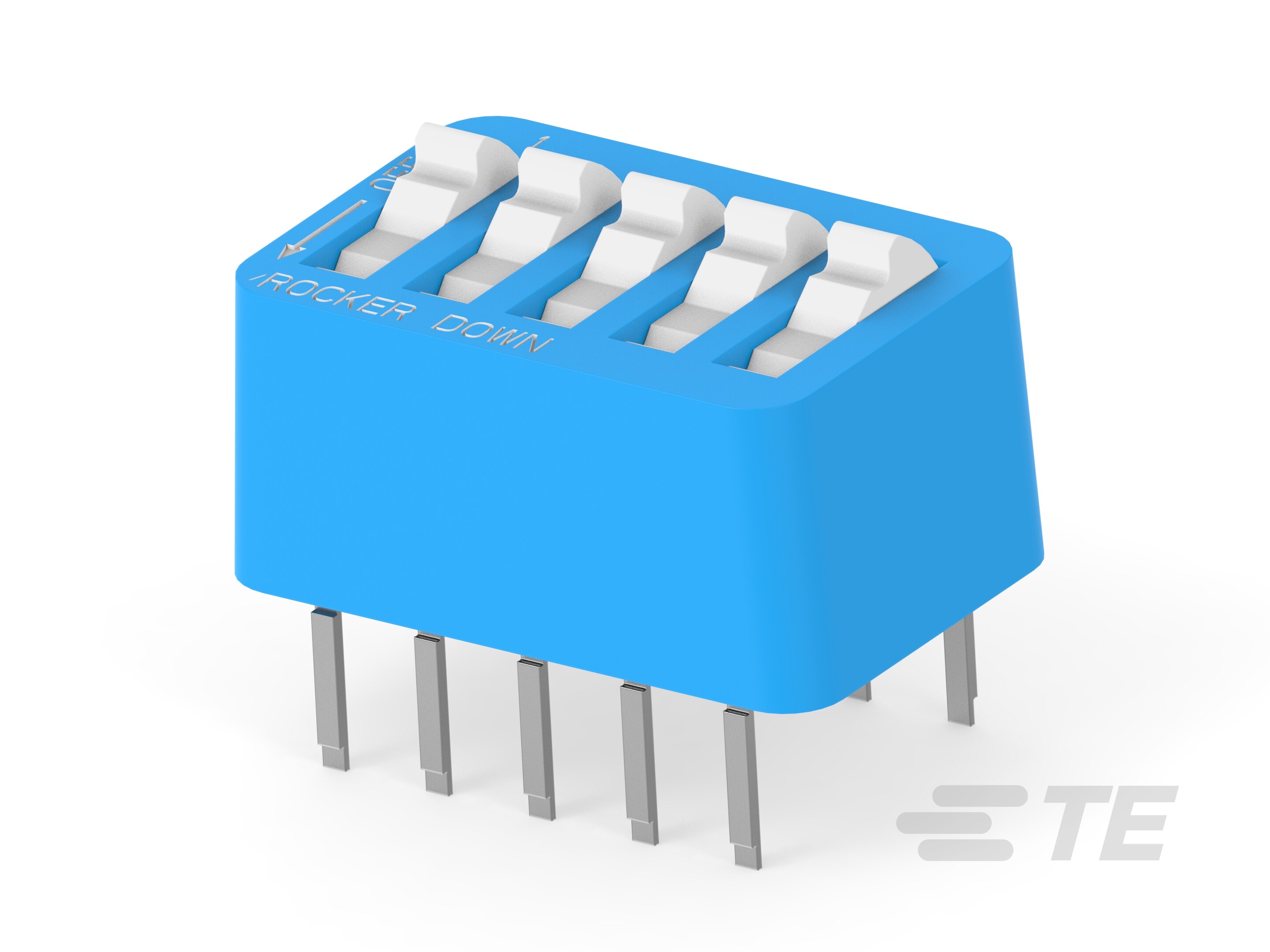 DIP SW 5POSN AU-5435640-3