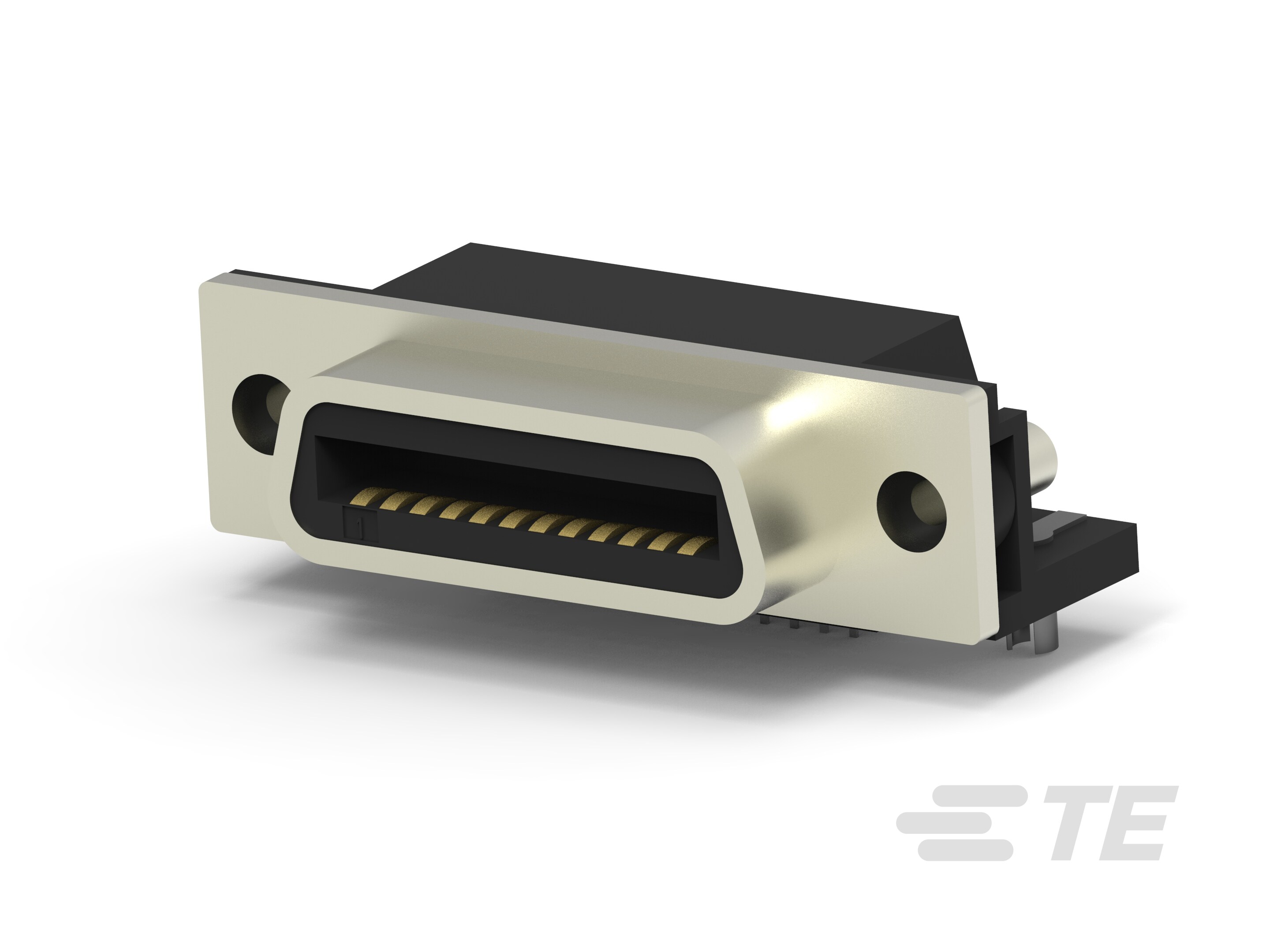 RCPT ASSY,SHLD,RTANG, 24 POSN-5554923-2