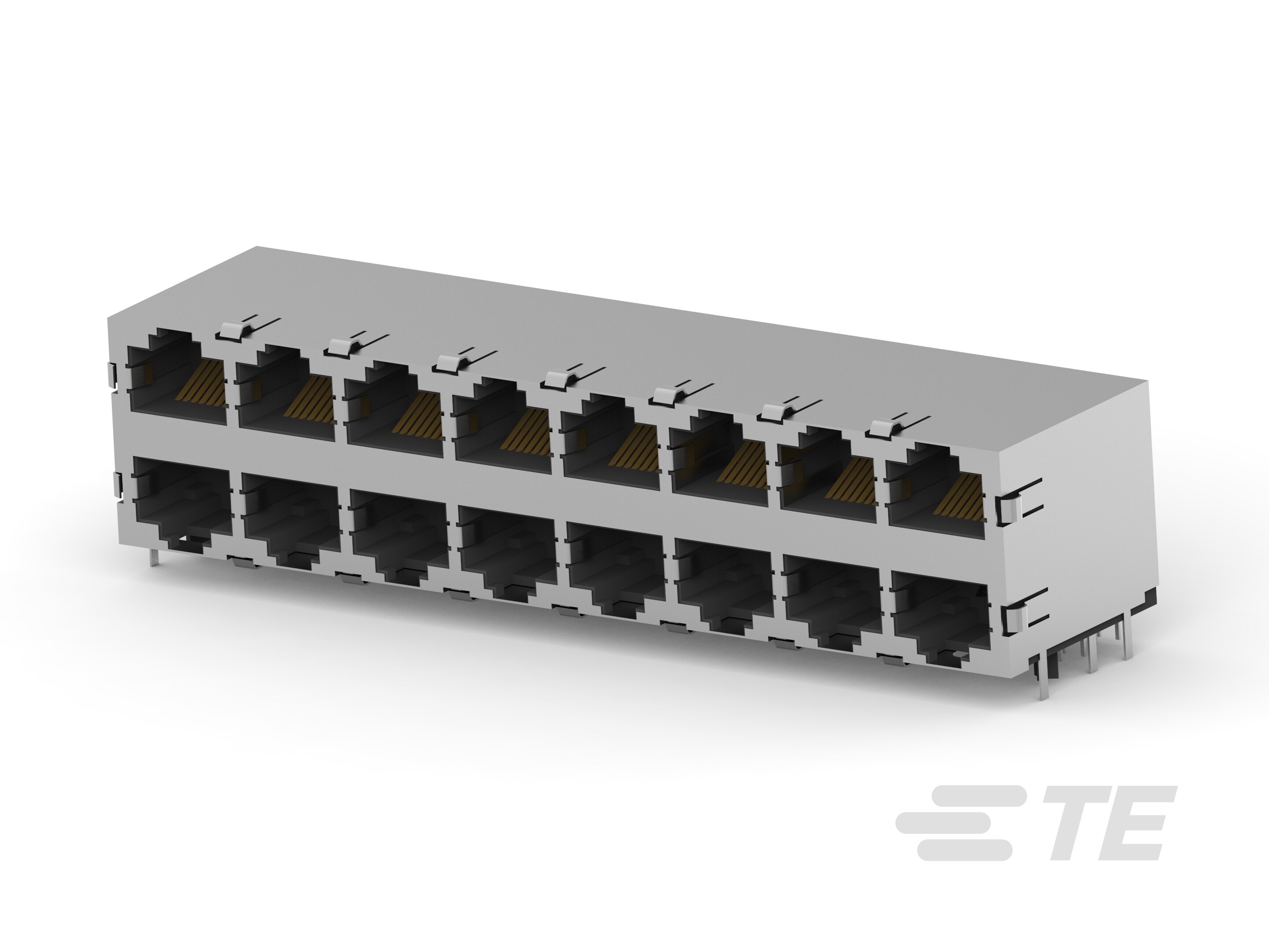 STK MJ,8POS,2X8,SHLD,CAT5-5569264-1