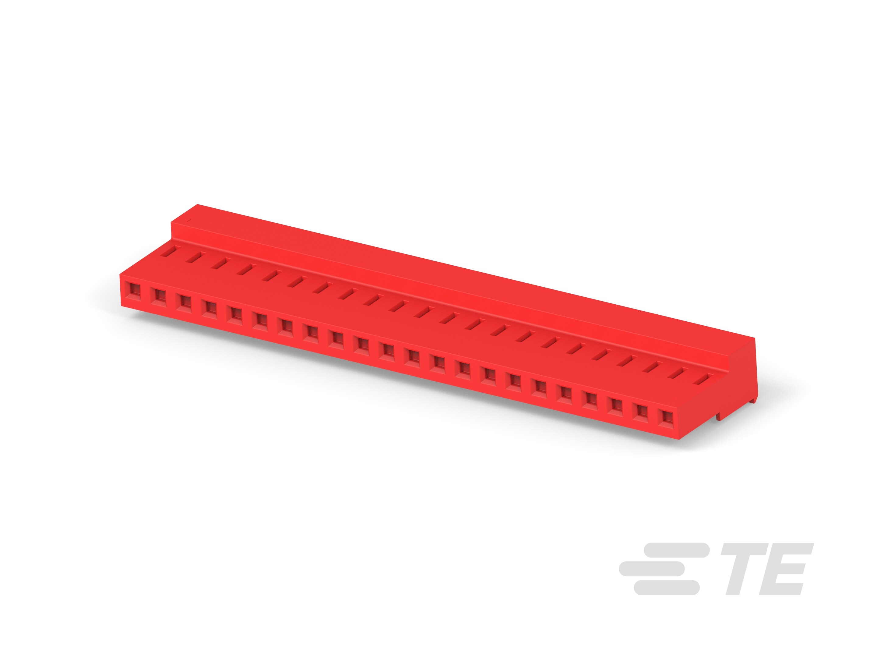 22P MTA156 CONN ASSY 22AWG RED-5-640433-2