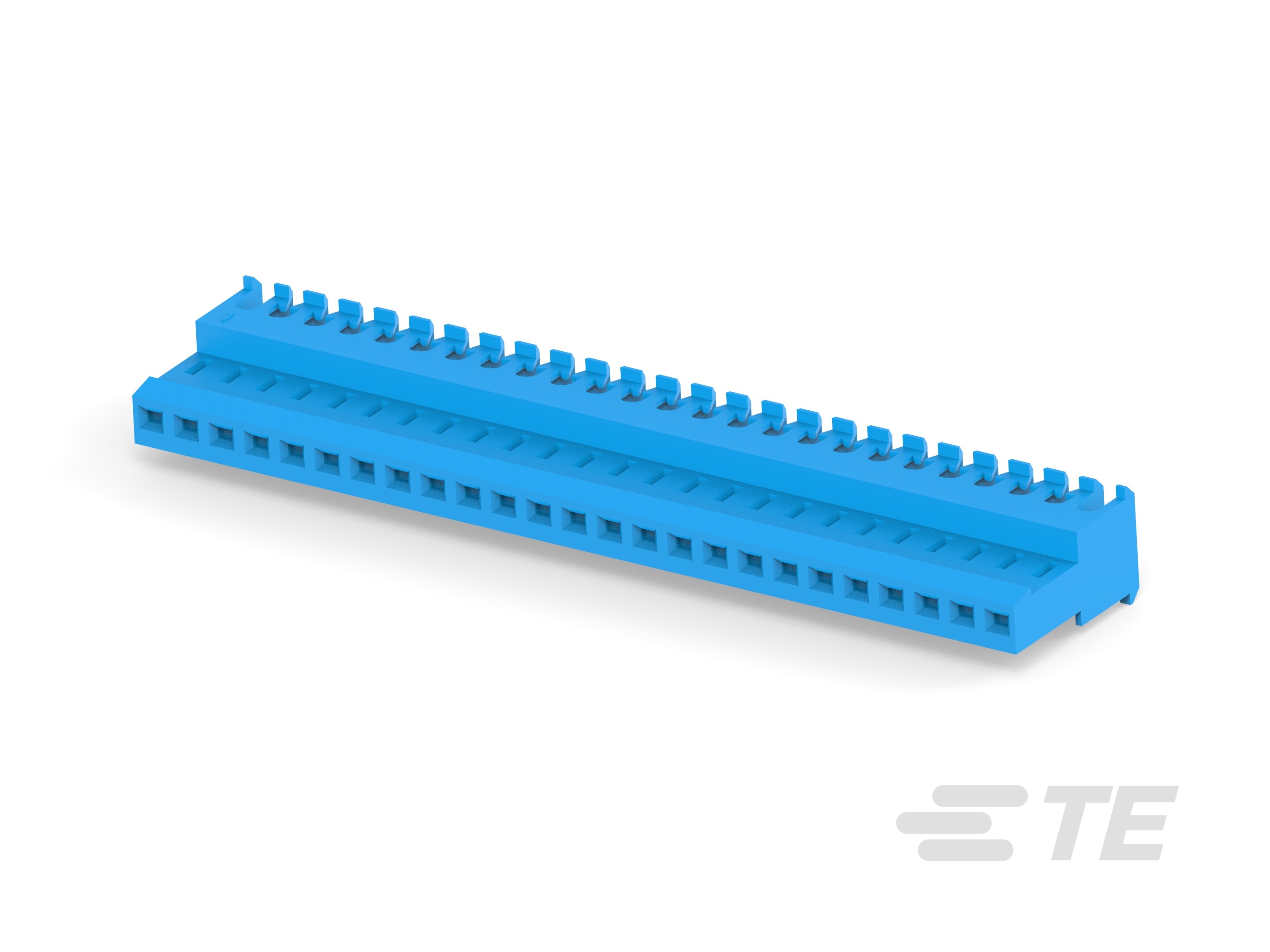 25P MTA100 FD THRU ASSY BLUE-5-640622-5