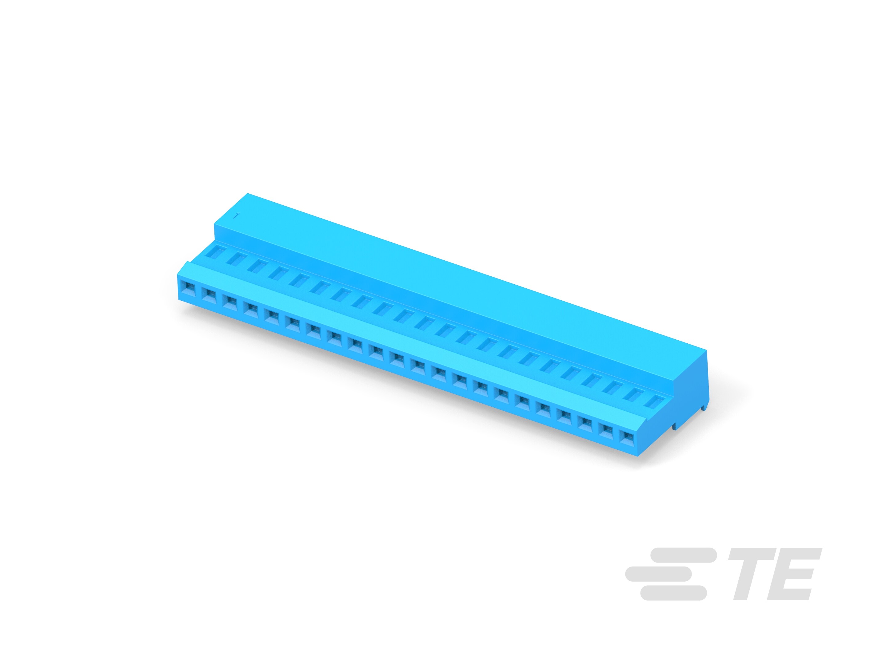 22P MTA100 CONN ASSY BLU LF-5-641239-2