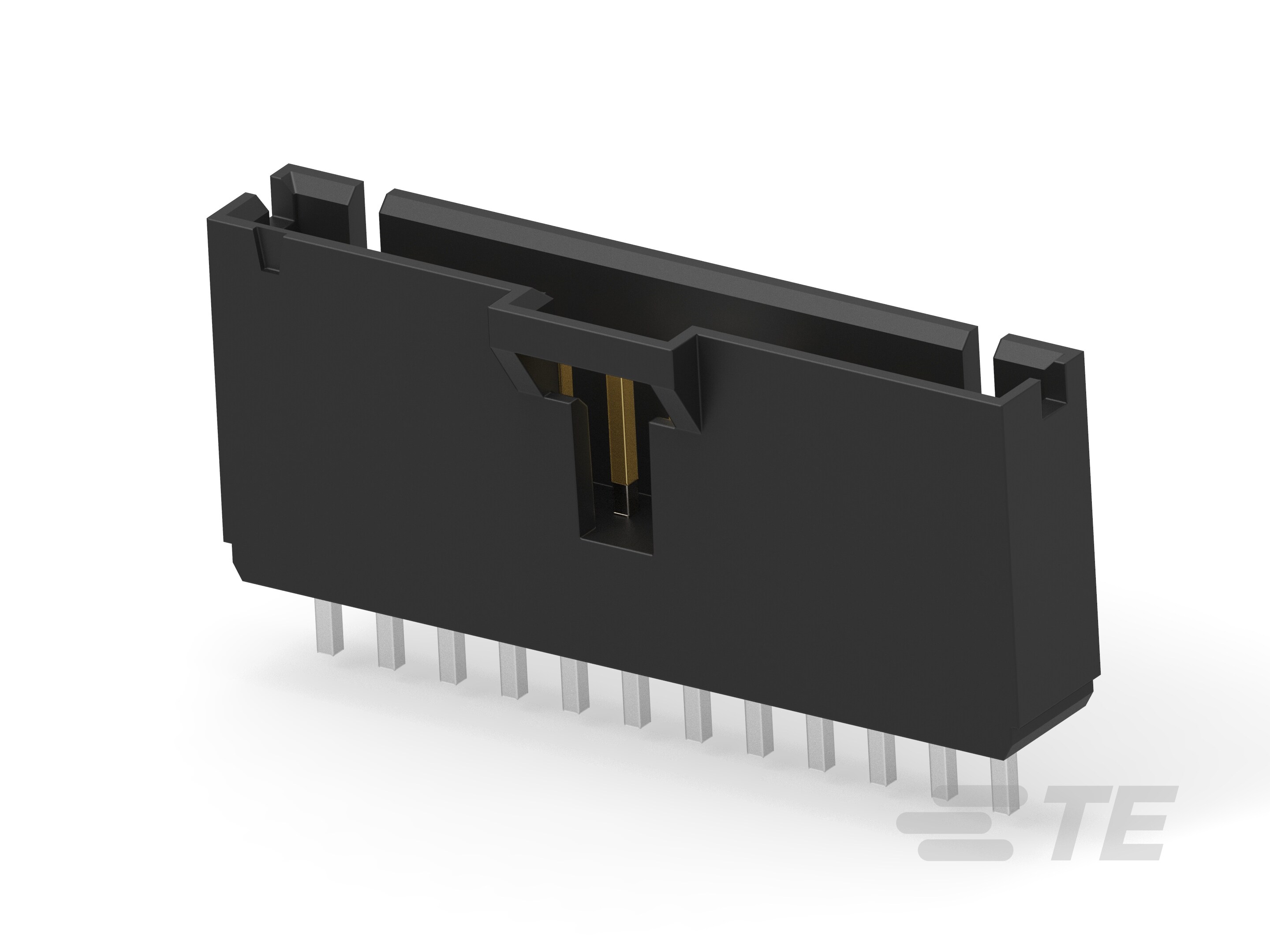12 MTE HDR SRST LATCH .100CL-6-103735-1