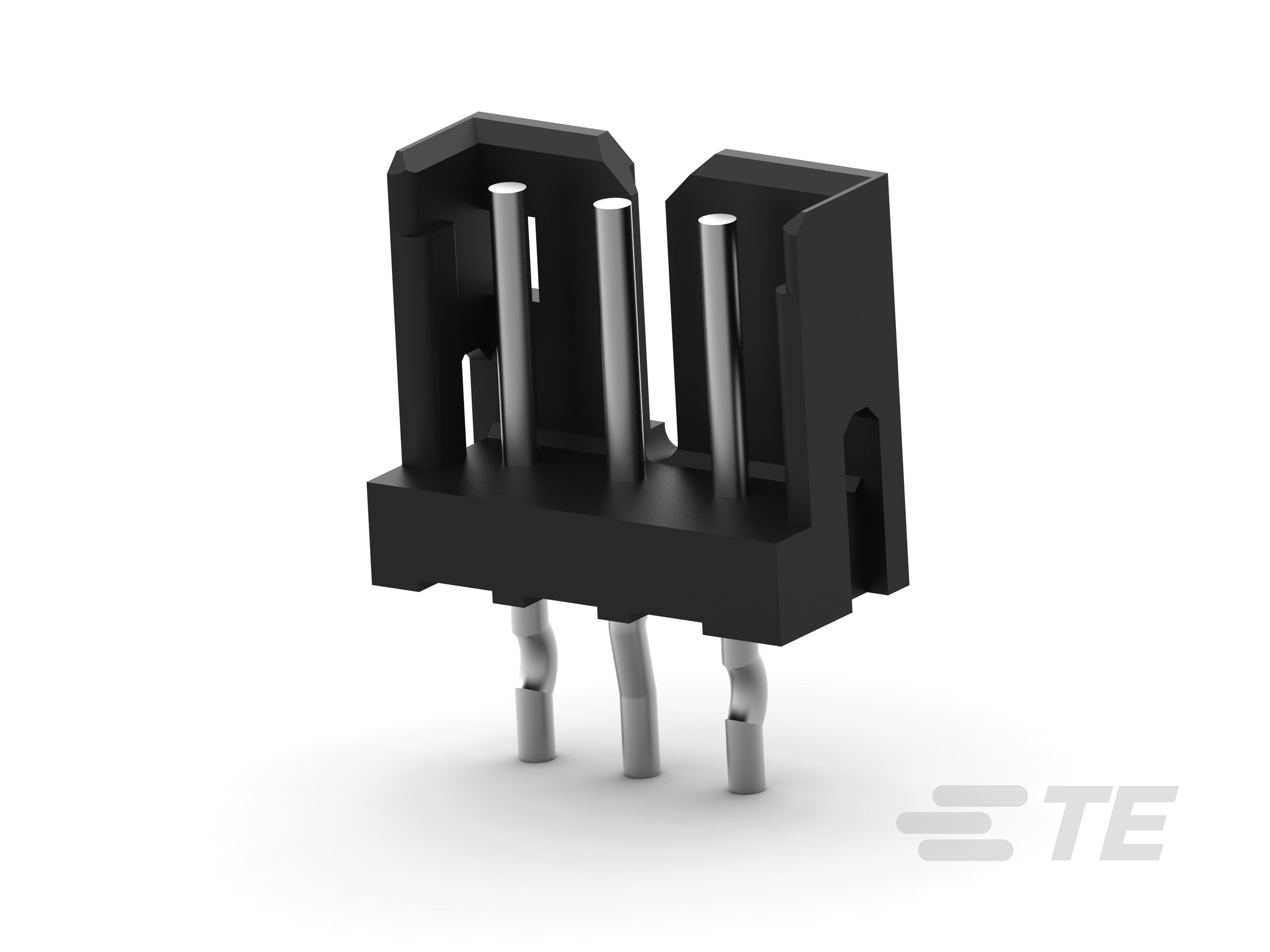 CT P/HDR ASSY V 3P W/KINK BLAC-6-292161-3