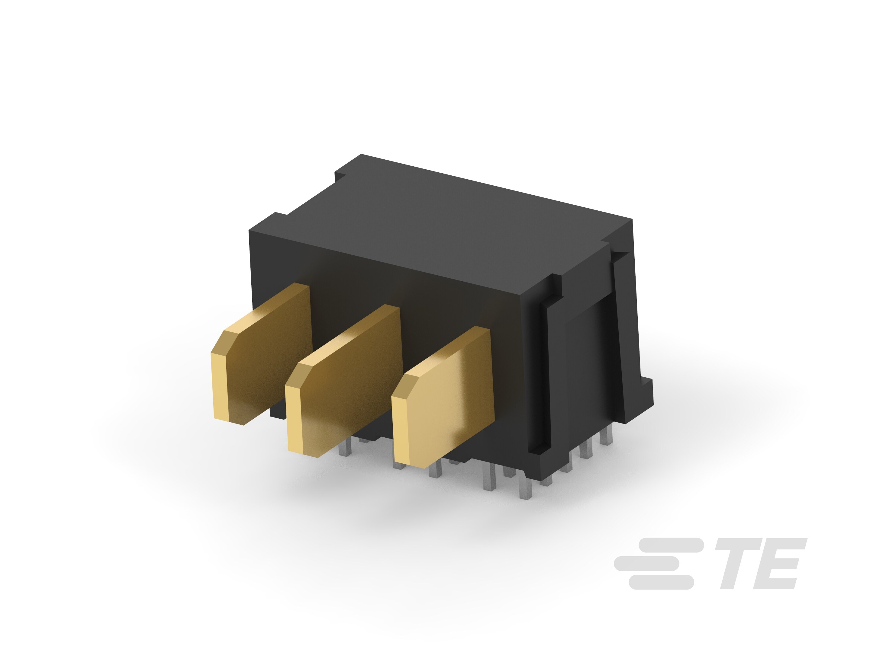CONNECTOR, PIN, RIGHT ANGLE,SOLDER,FLAT-6651993-1