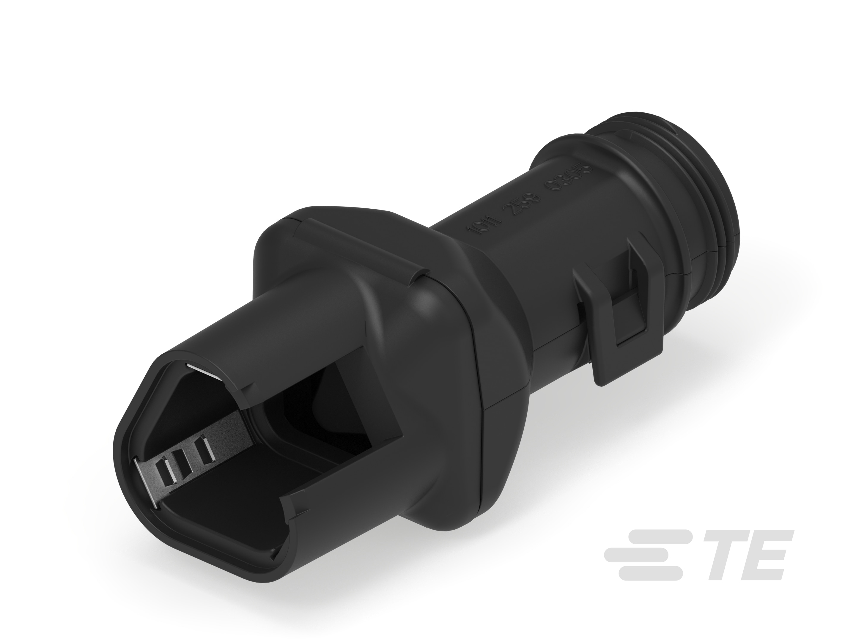 DT BACKSHELL 180  3way plug strain rel.-1011-259-0305-V2