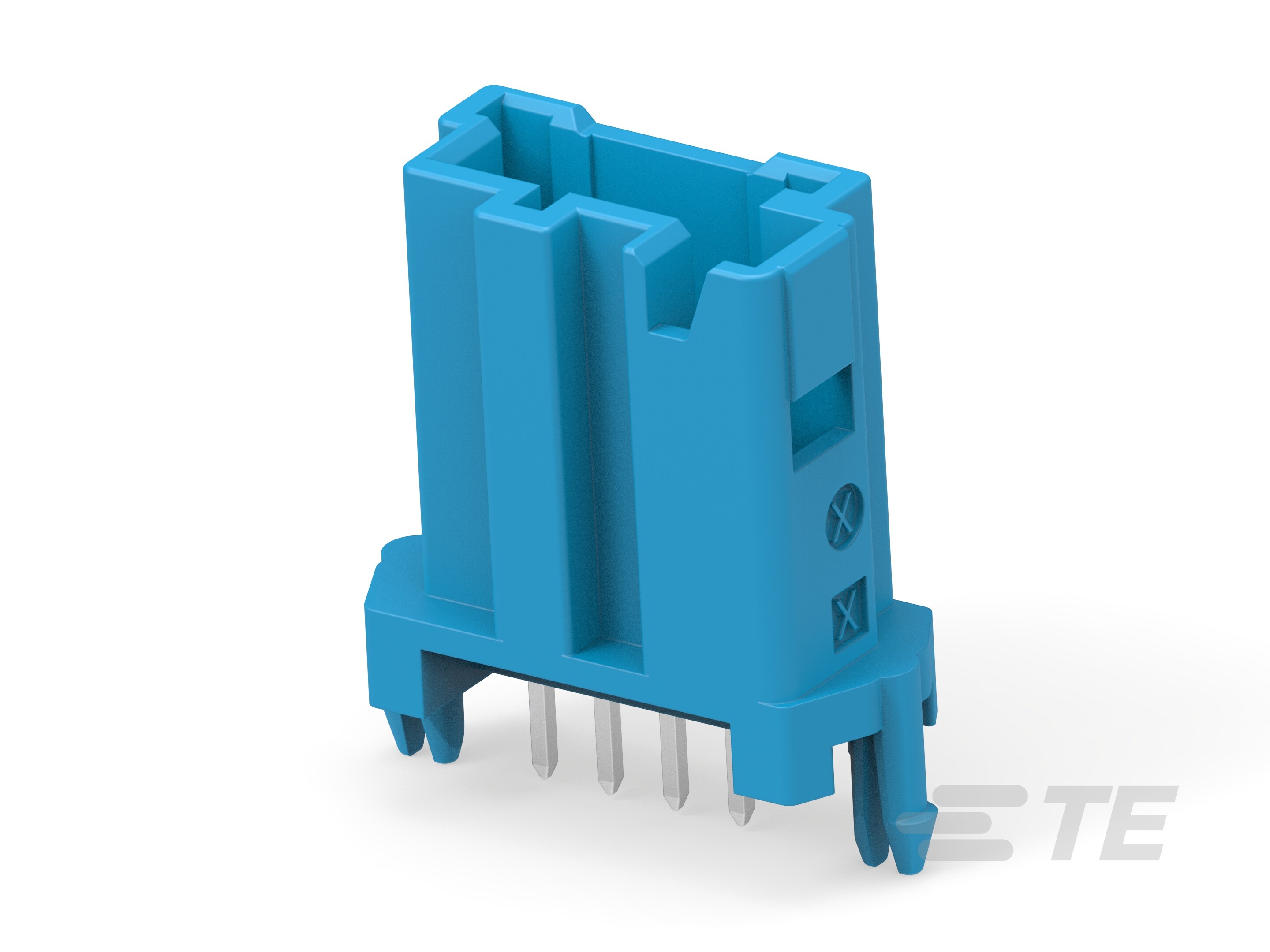 4pos MQS .63 header 180deg THR-1-1379165-3