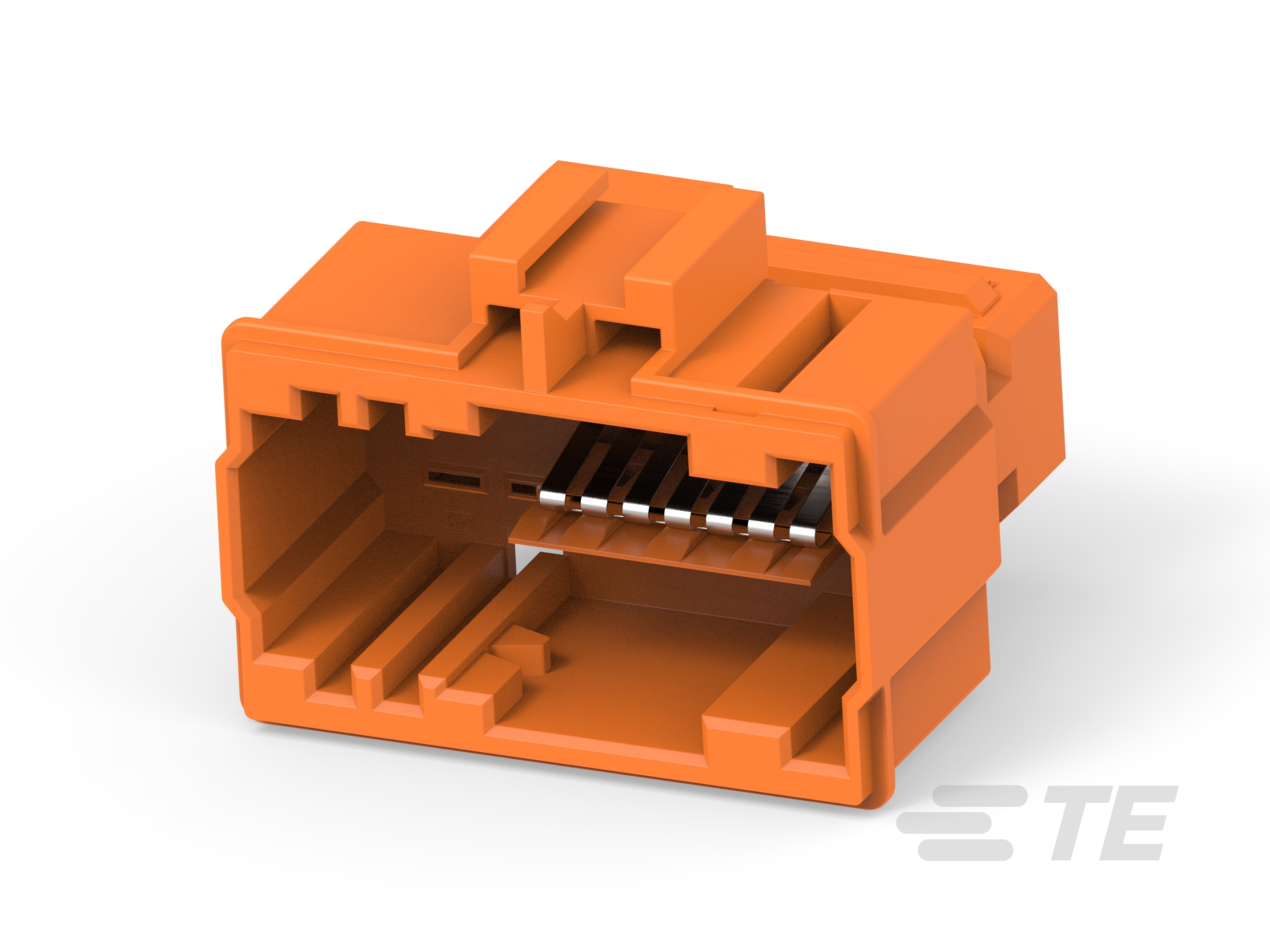 TAB HSG 20P MQS MPQ ASSY ORANGE-1-1379913-2