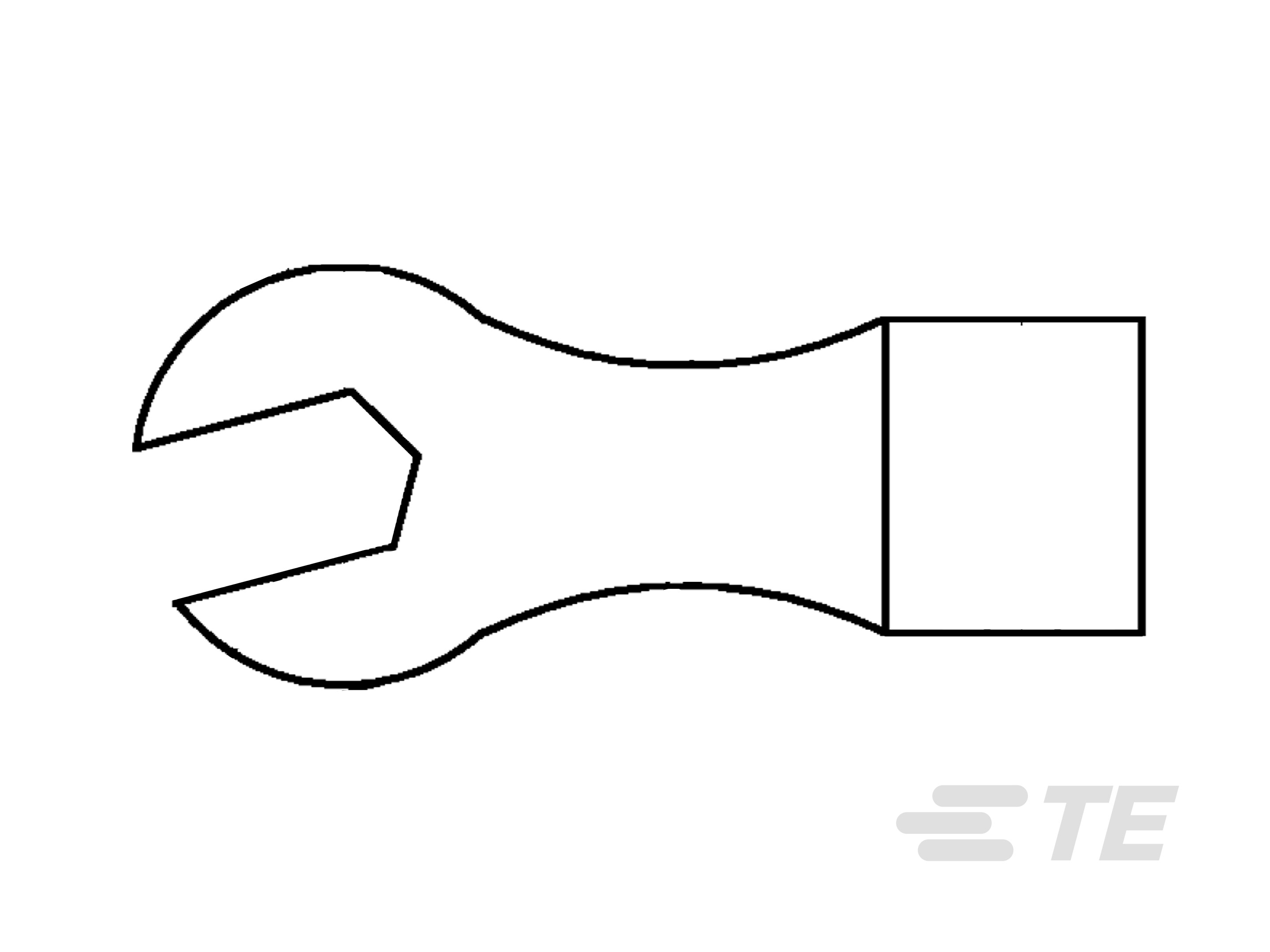 WRENCH HEAD 13/16-1-1406504-3