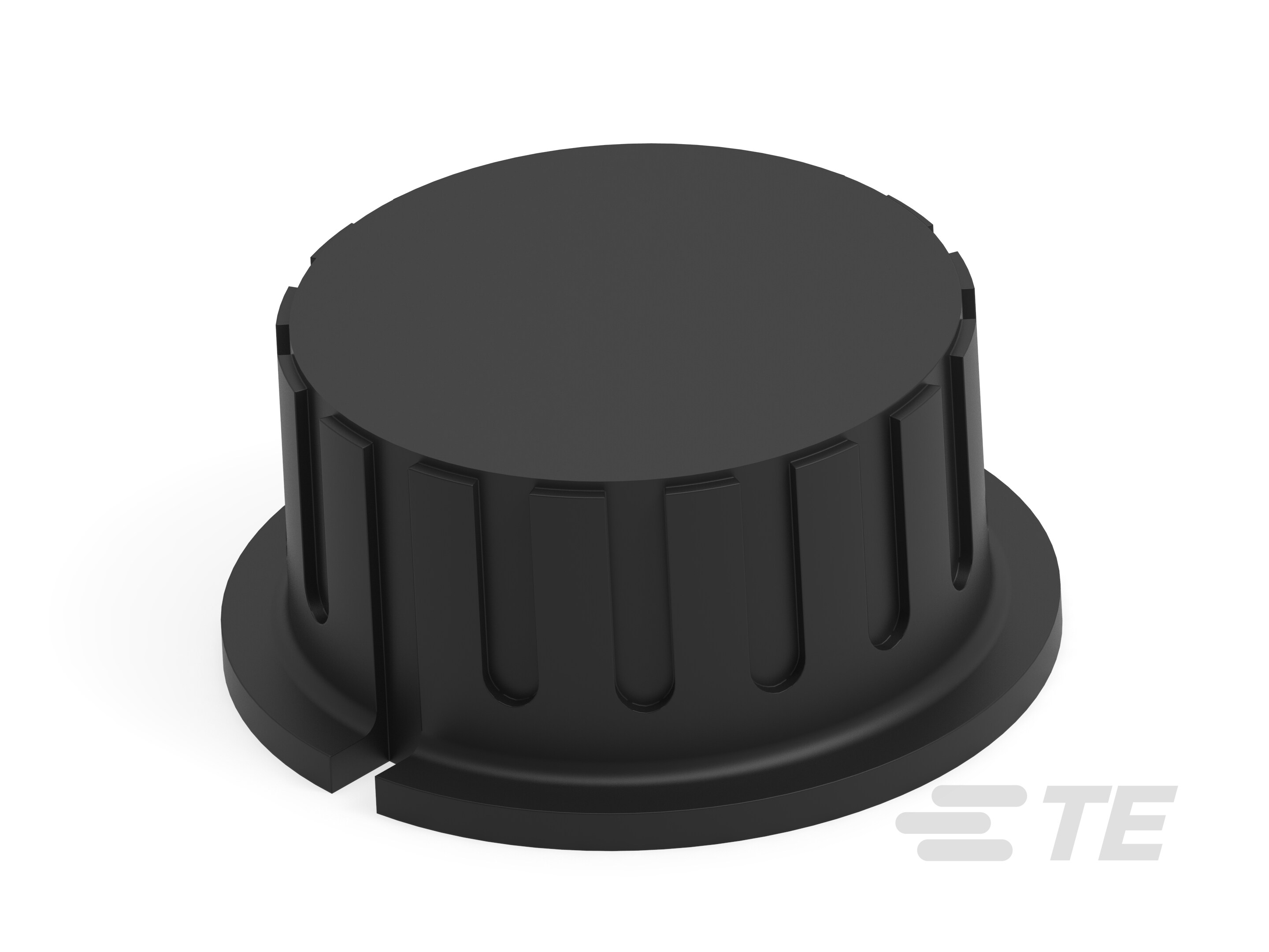 PKX130B1/4=KNOB BLACK MATTI-1-1437625-3