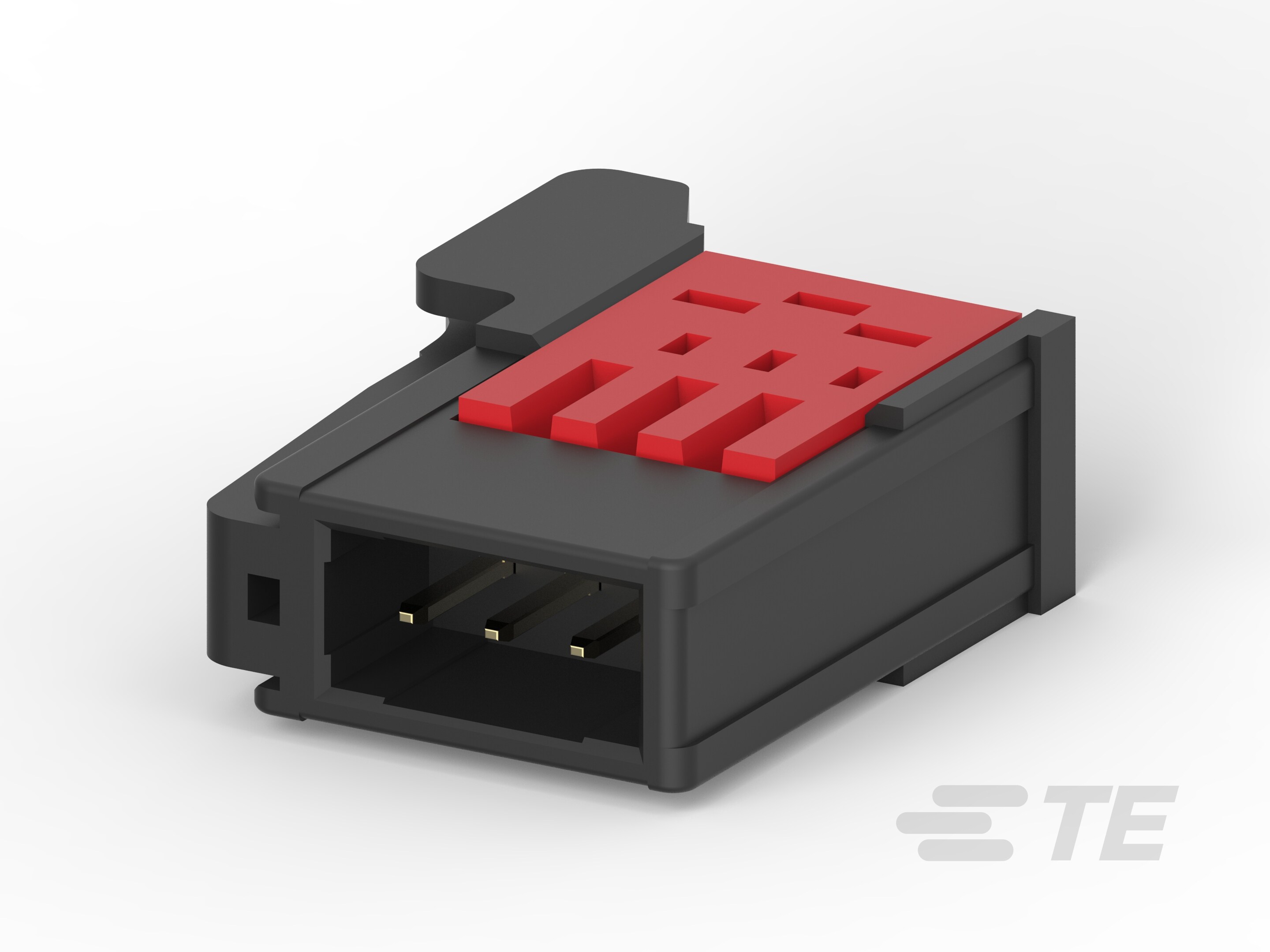 RITS CONN. PLUG ASSY 3P RED-1-1473562-3