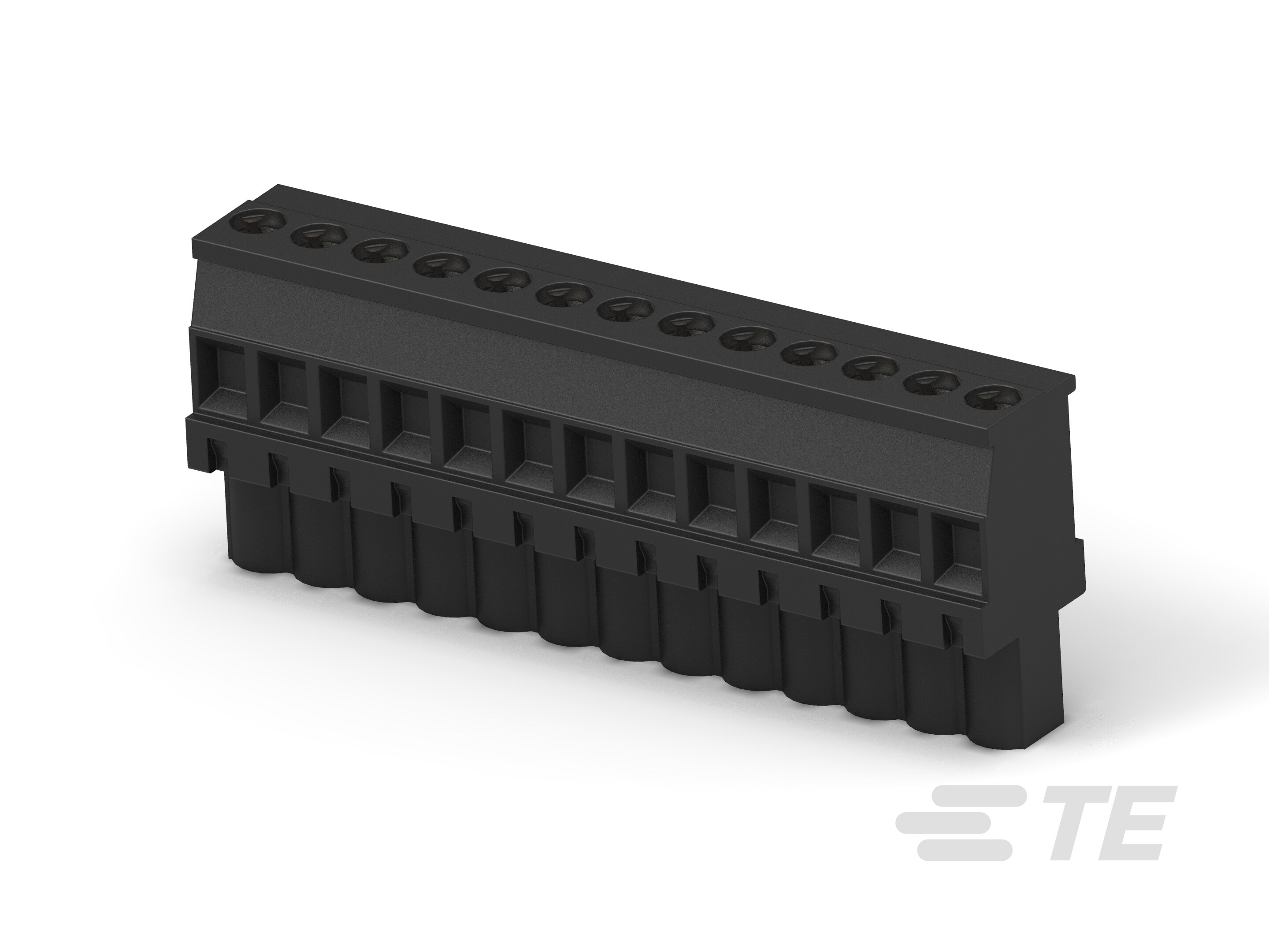 13POS.5MM VERT.PLUG LH BLCK-1-1546118-3