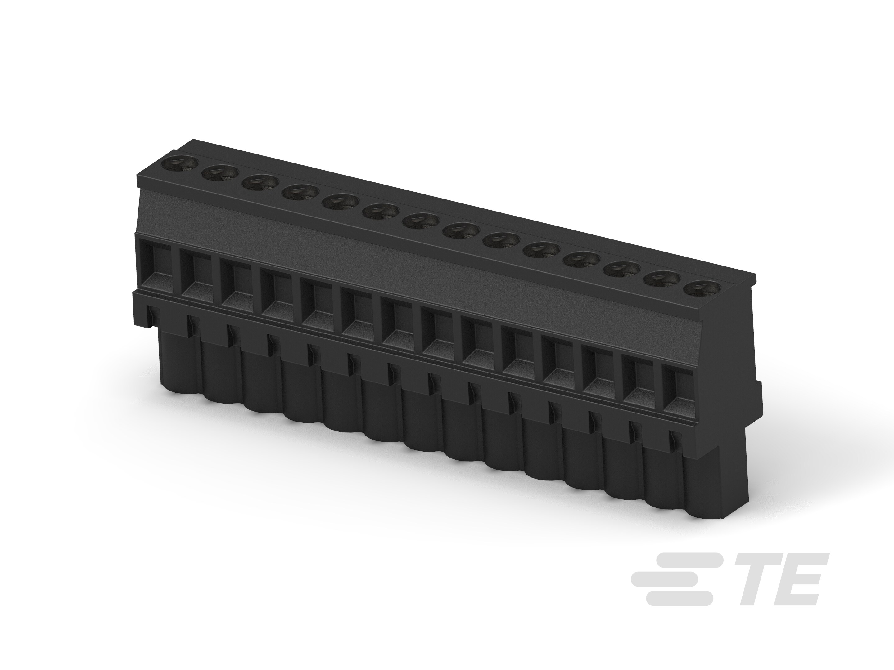 14POS.5MM VERT.PLUG LH BLCK-1-1546118-4