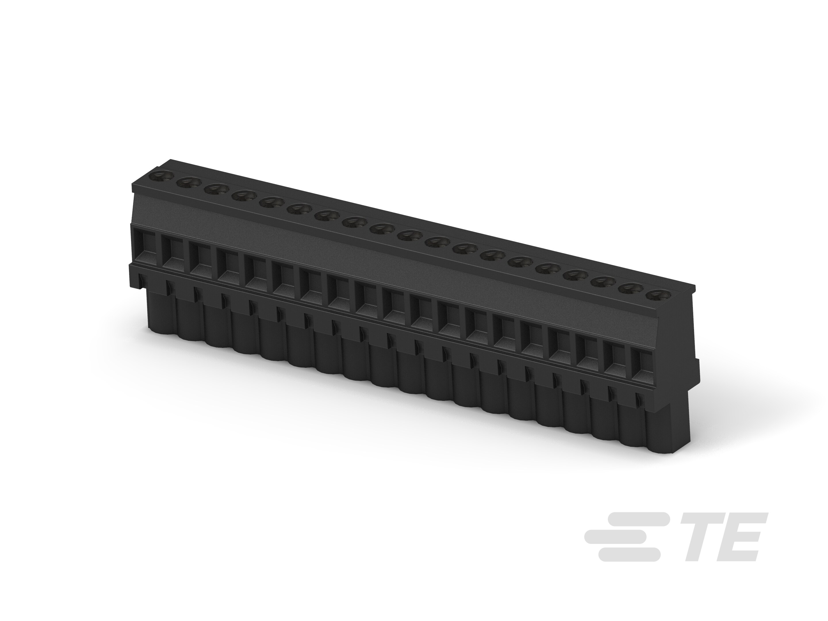 19POS.5MM VERT.PLUG LH BLCK-1-1546118-9