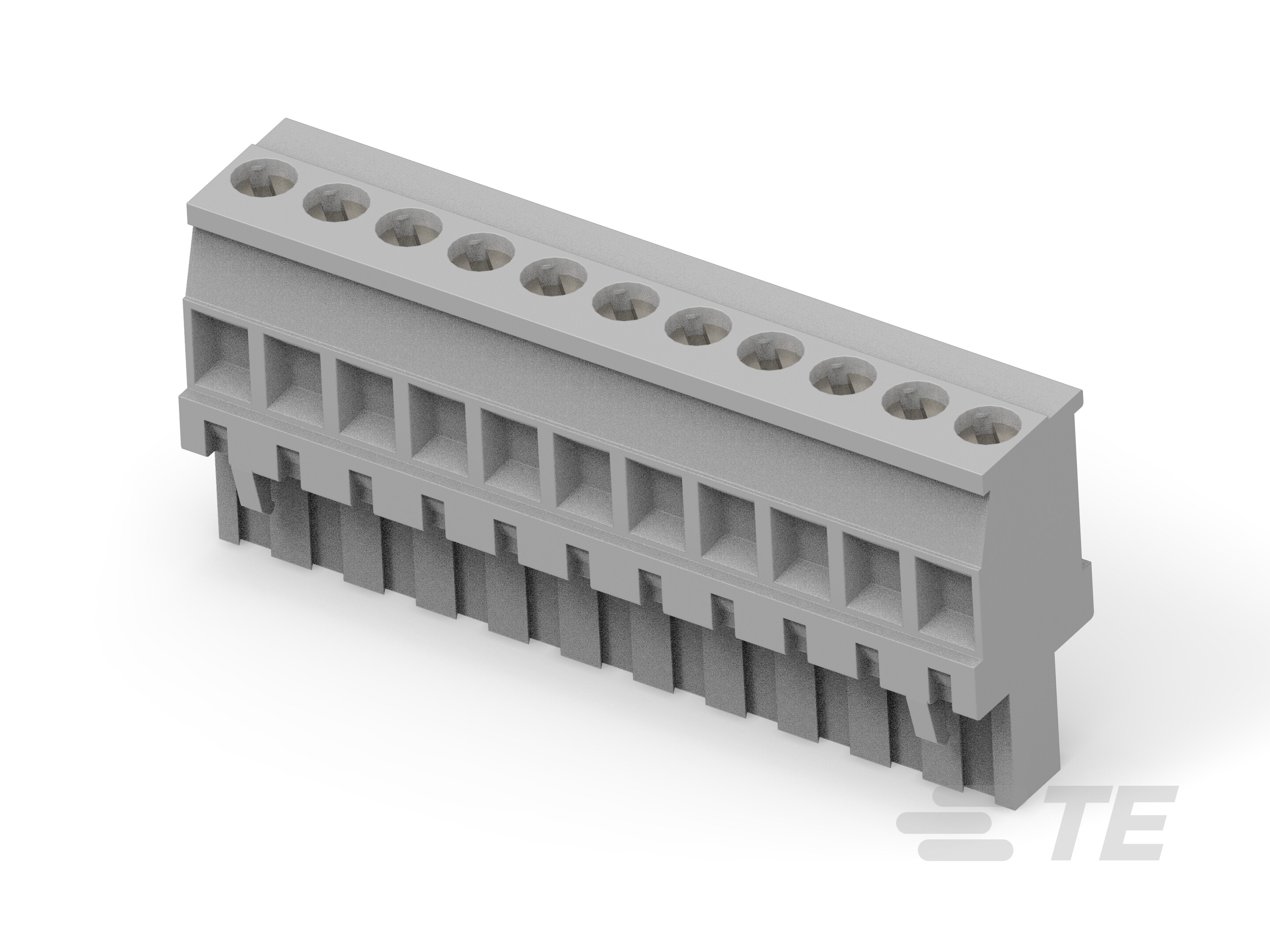 EUROSTYLE 11POS VERT PLUG STCK-1-1546122-1