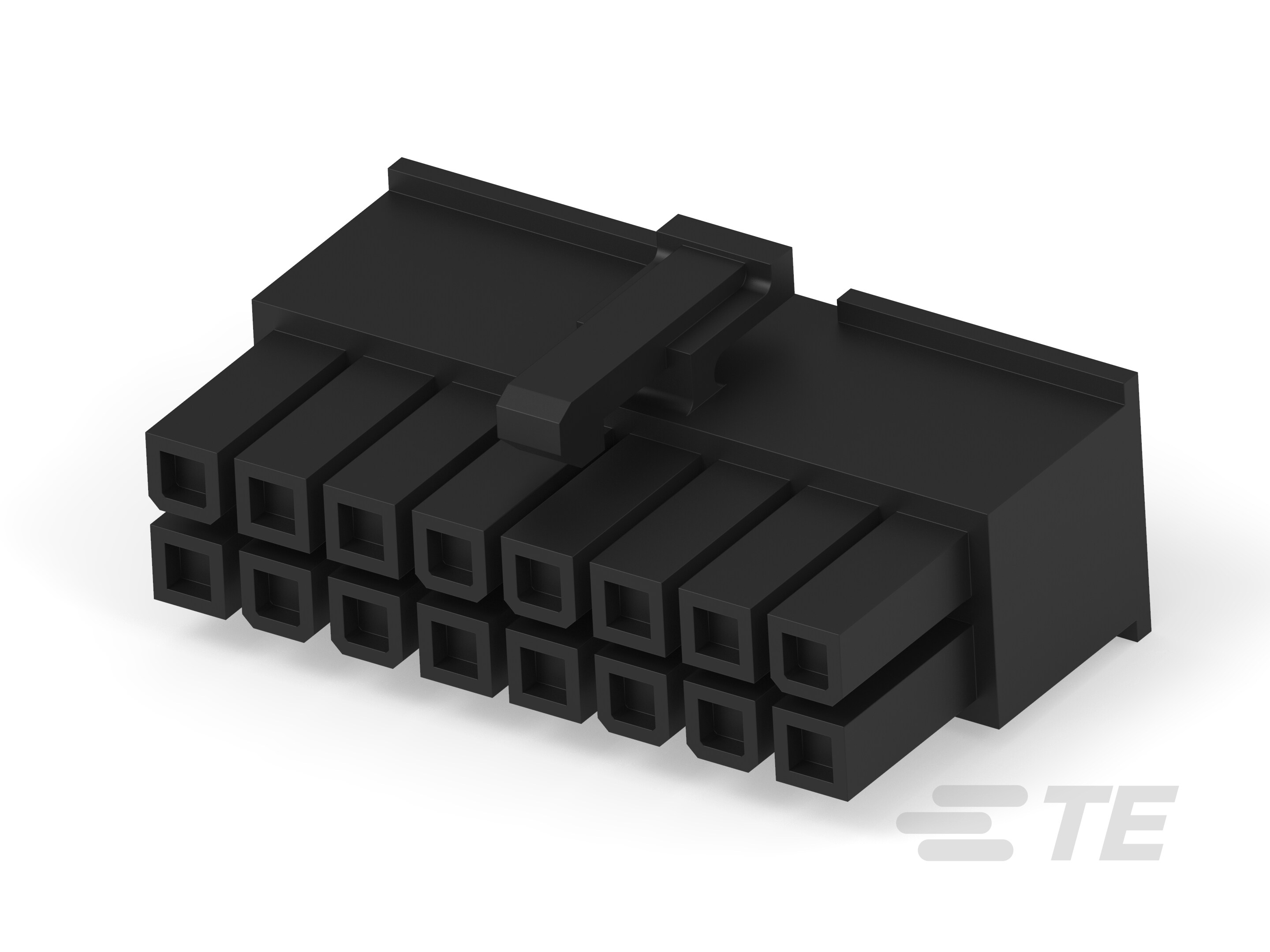 16P RCPT VAL-U-LOK V2 BLK-1-1586075-6