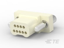 DUALOBE Plug Connector: Plastic Shell, 2 Row Configuration-CAT-STL-PLUG
