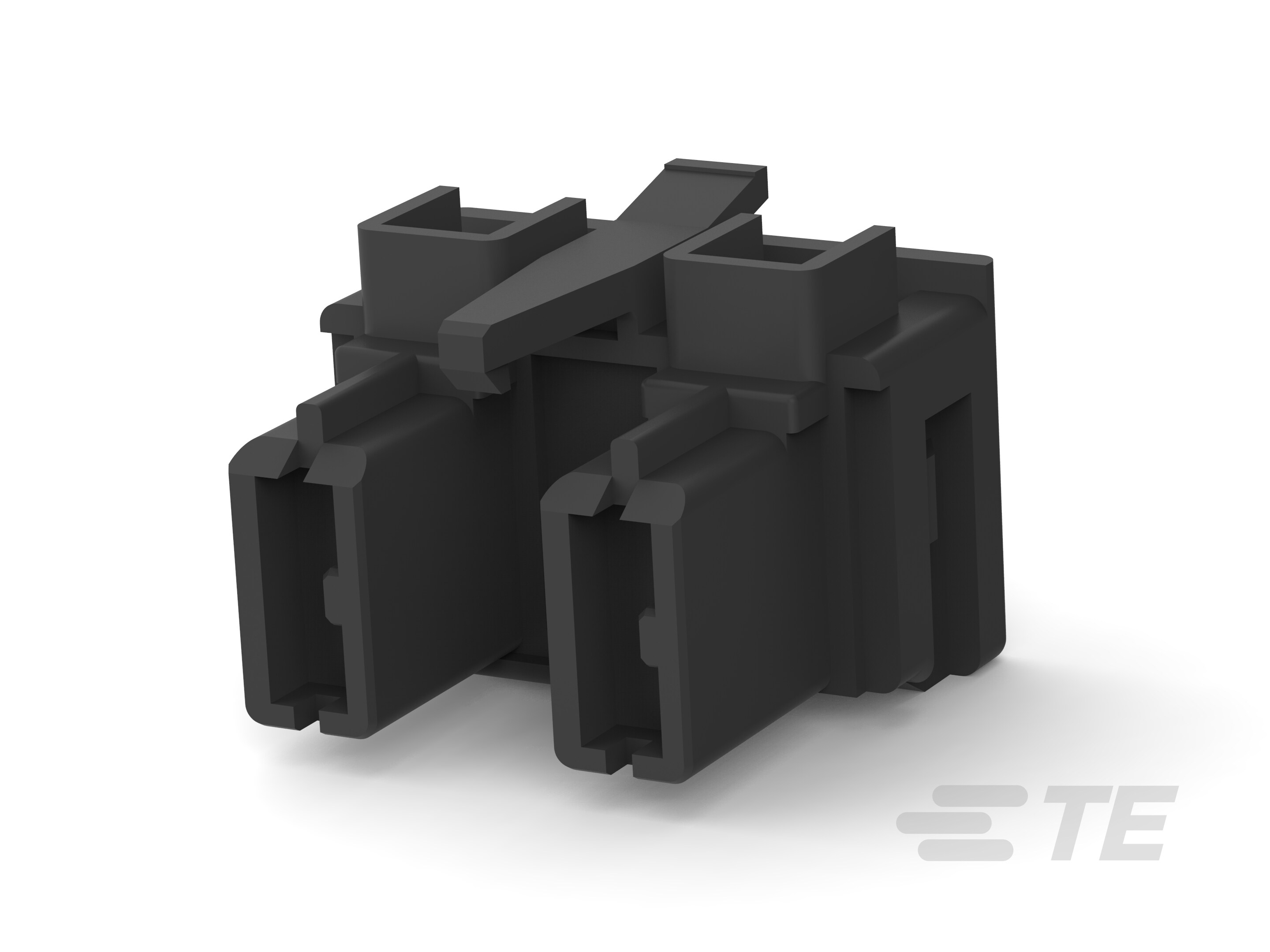 250 HSG. PL EX REC. 12mm 2P BLACK-1-1743165-2