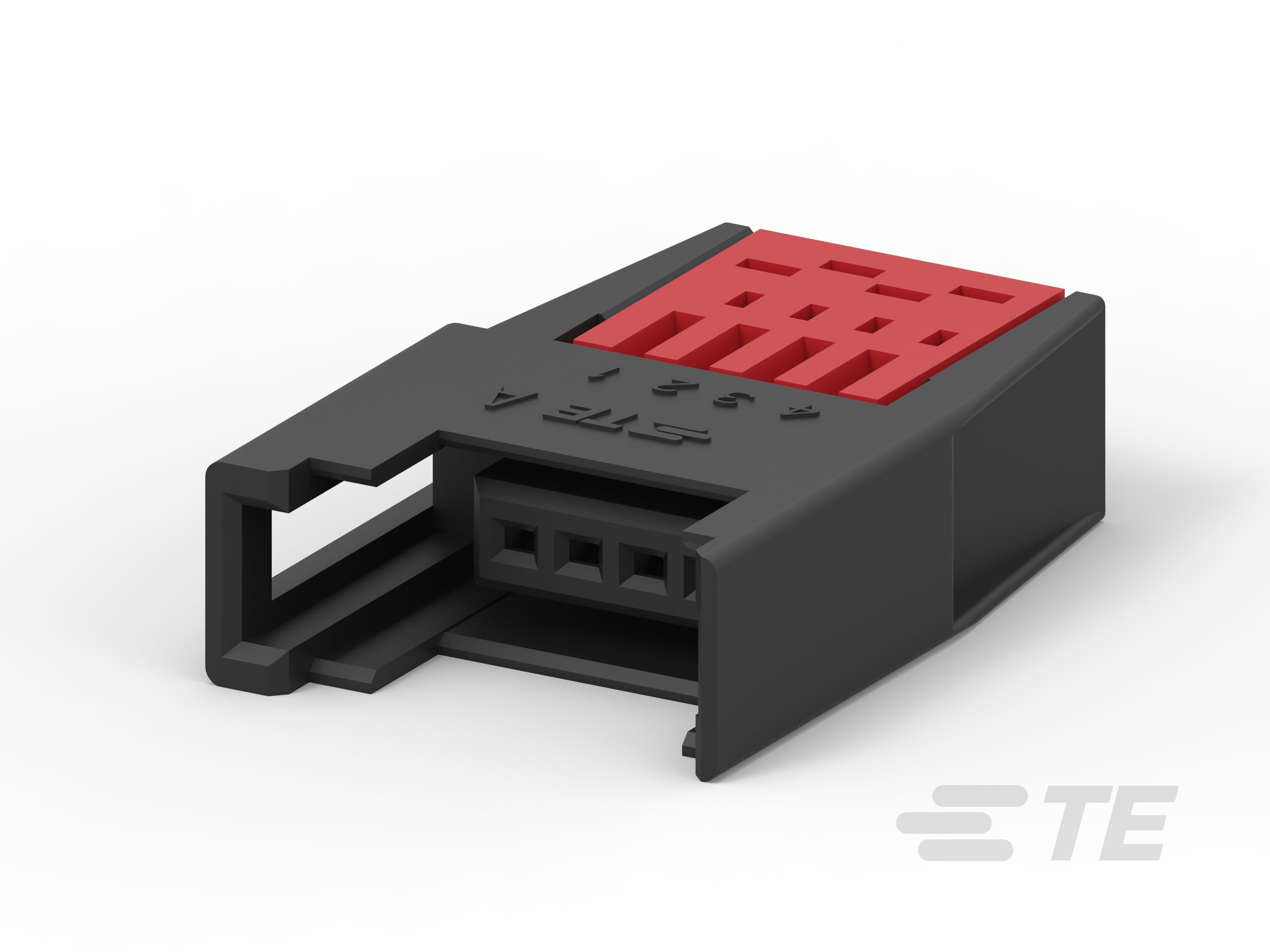 RITS CONN. SOCKET ASSY 4P RED TIN-1-2295321-4