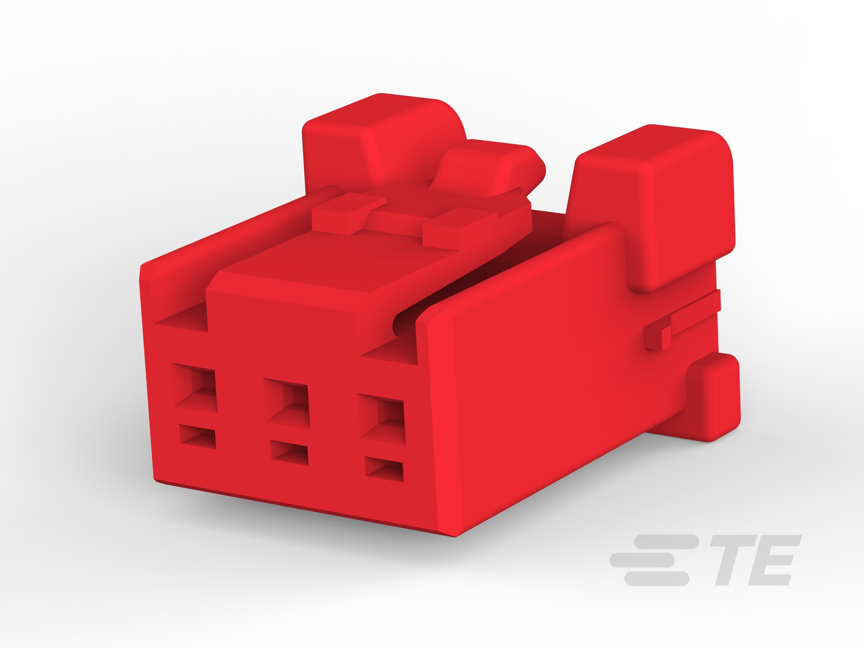 GRACE INERTIA CONN 2.5 PLUG HSG 3P RED-1-1747066-3