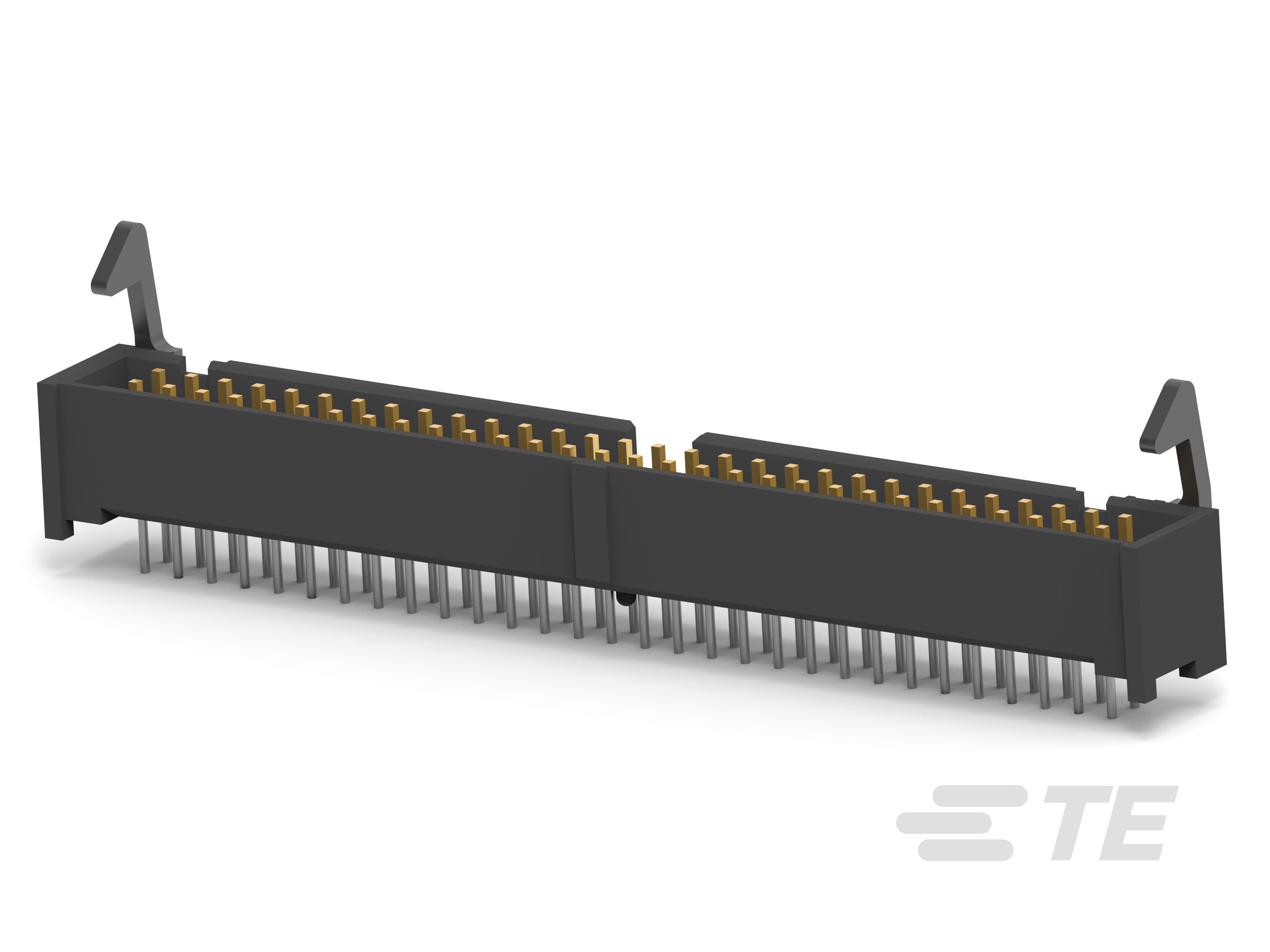 IDC LOW PRO HDR 60P VERT SHT LAT BLK-1-1761608-6