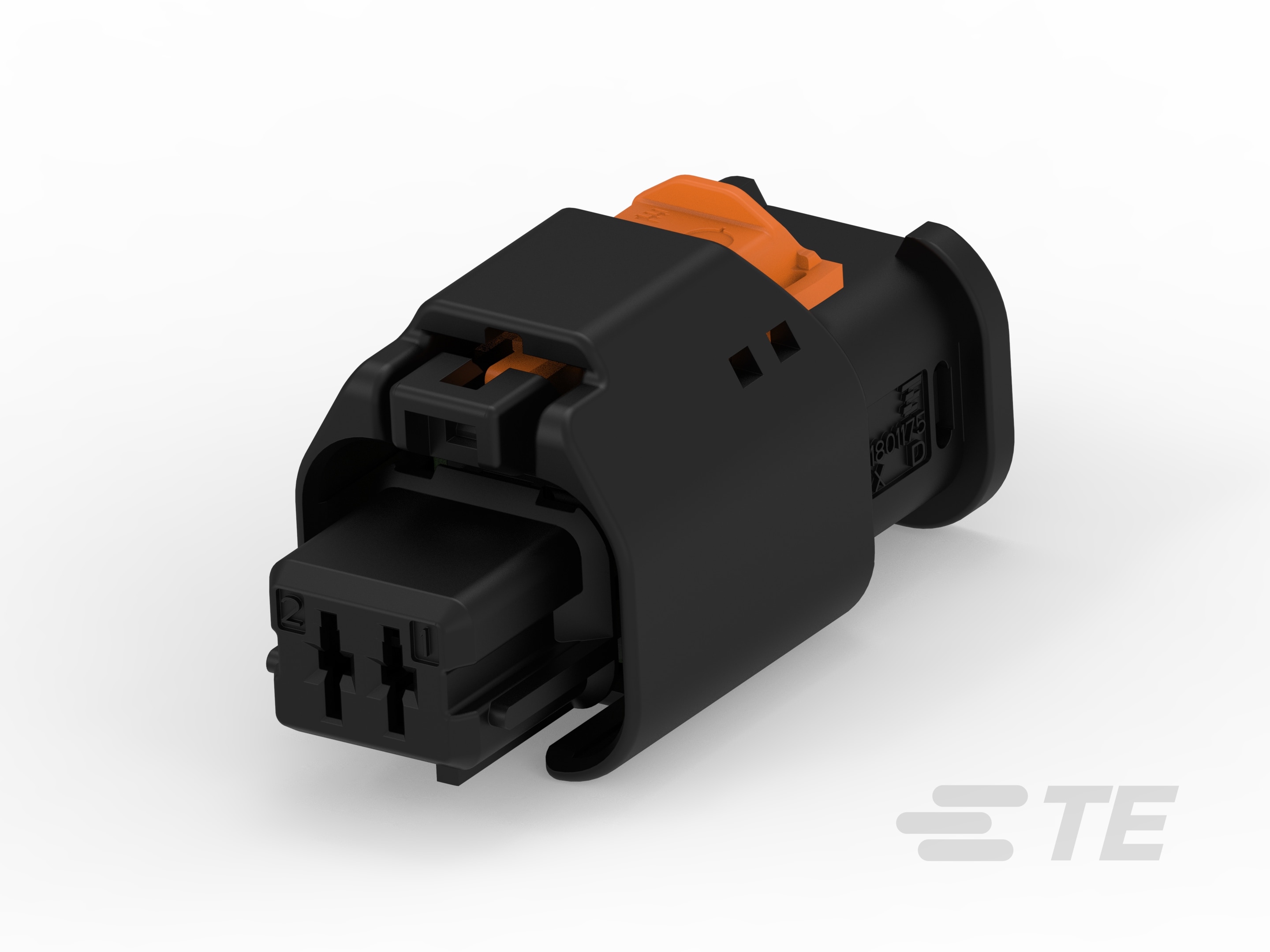 2W RECEPTACLE HP CONNECTOR BLACK-1-1801175-1