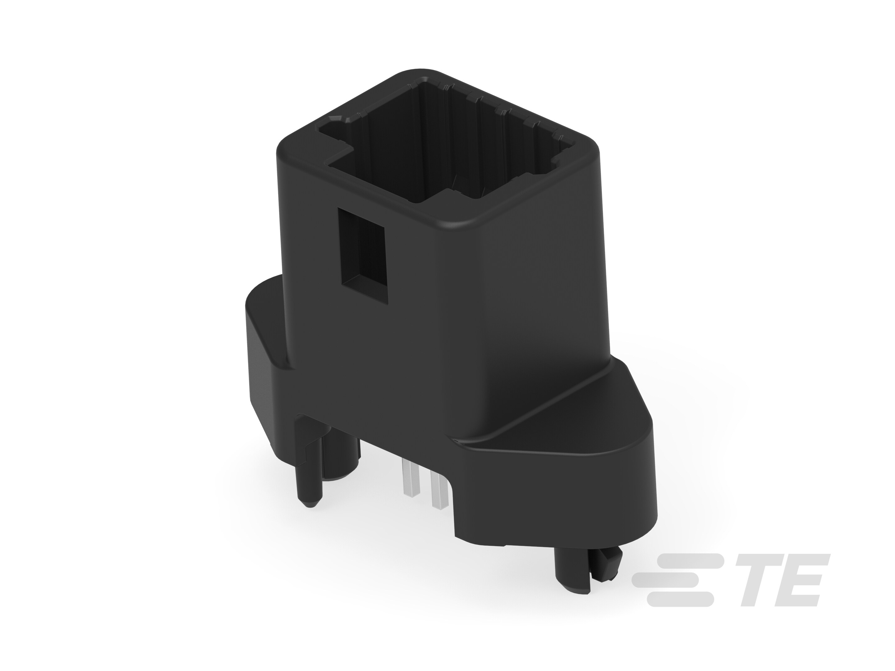 HEADER ASSEMBLY, 8W TH, STRAIGHT-1-1801659-1