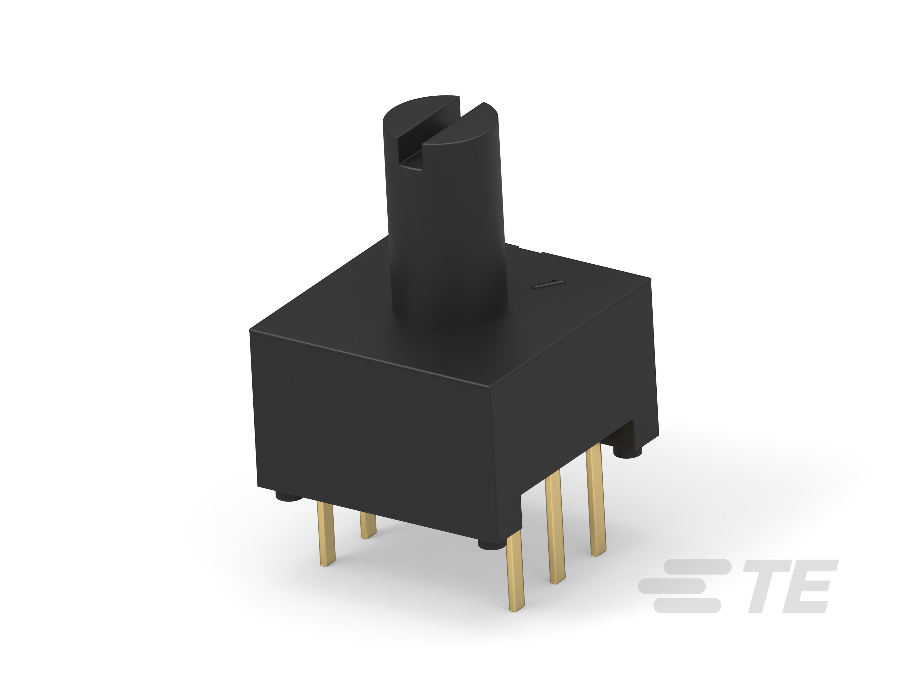 DRM1604=Rot Dip,w/Knurled Shaf-1-1825033-1