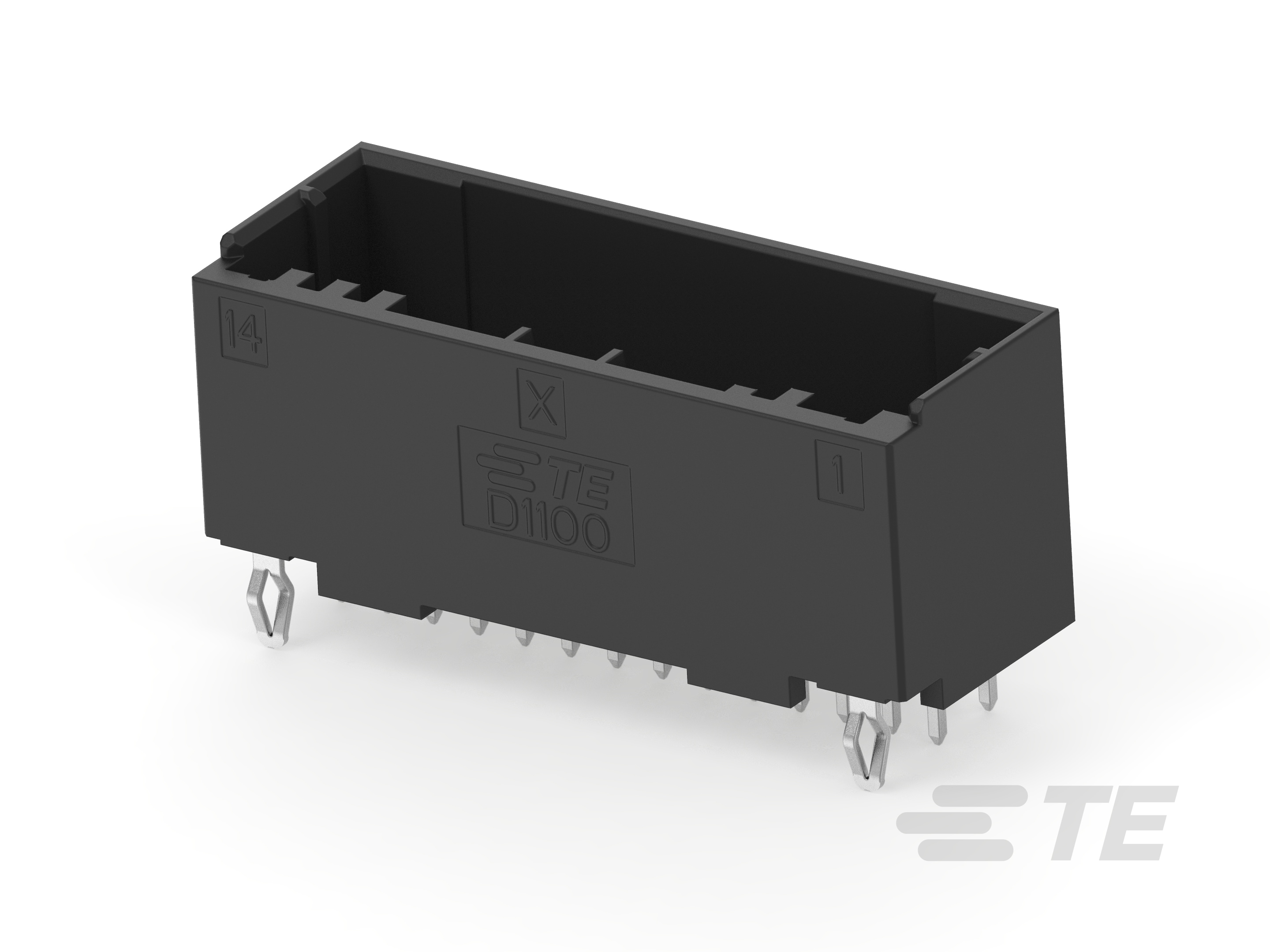 D1100D HDR ASSY V 28P XBLACK Pre-TIN-1-1871315-4