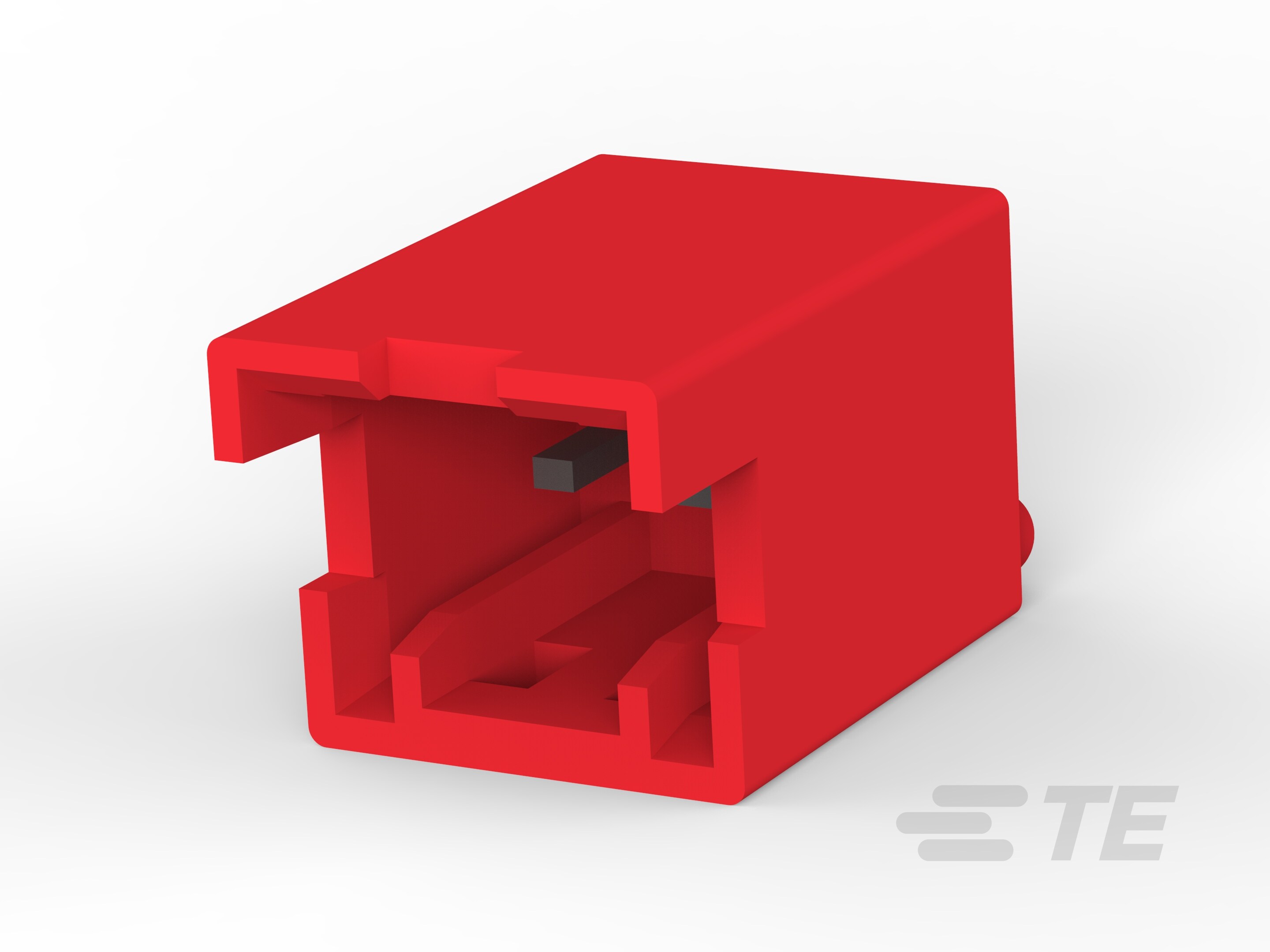 GIC2.5 HDR ASSY TIN VERSION 2P RED-1-1871843-2