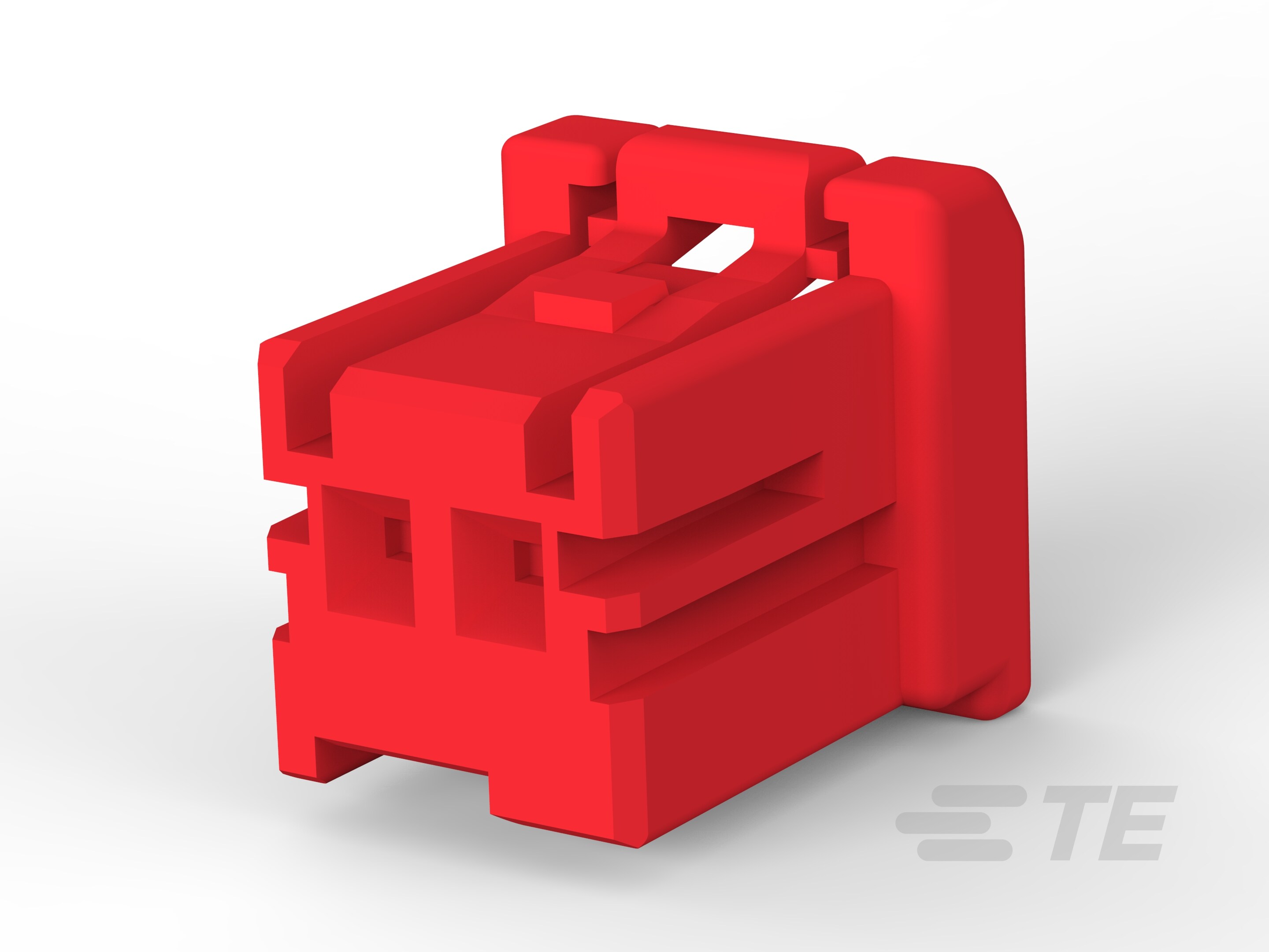 GIC 2.5 W PLUG HSG 2P RED-1-1903388-2