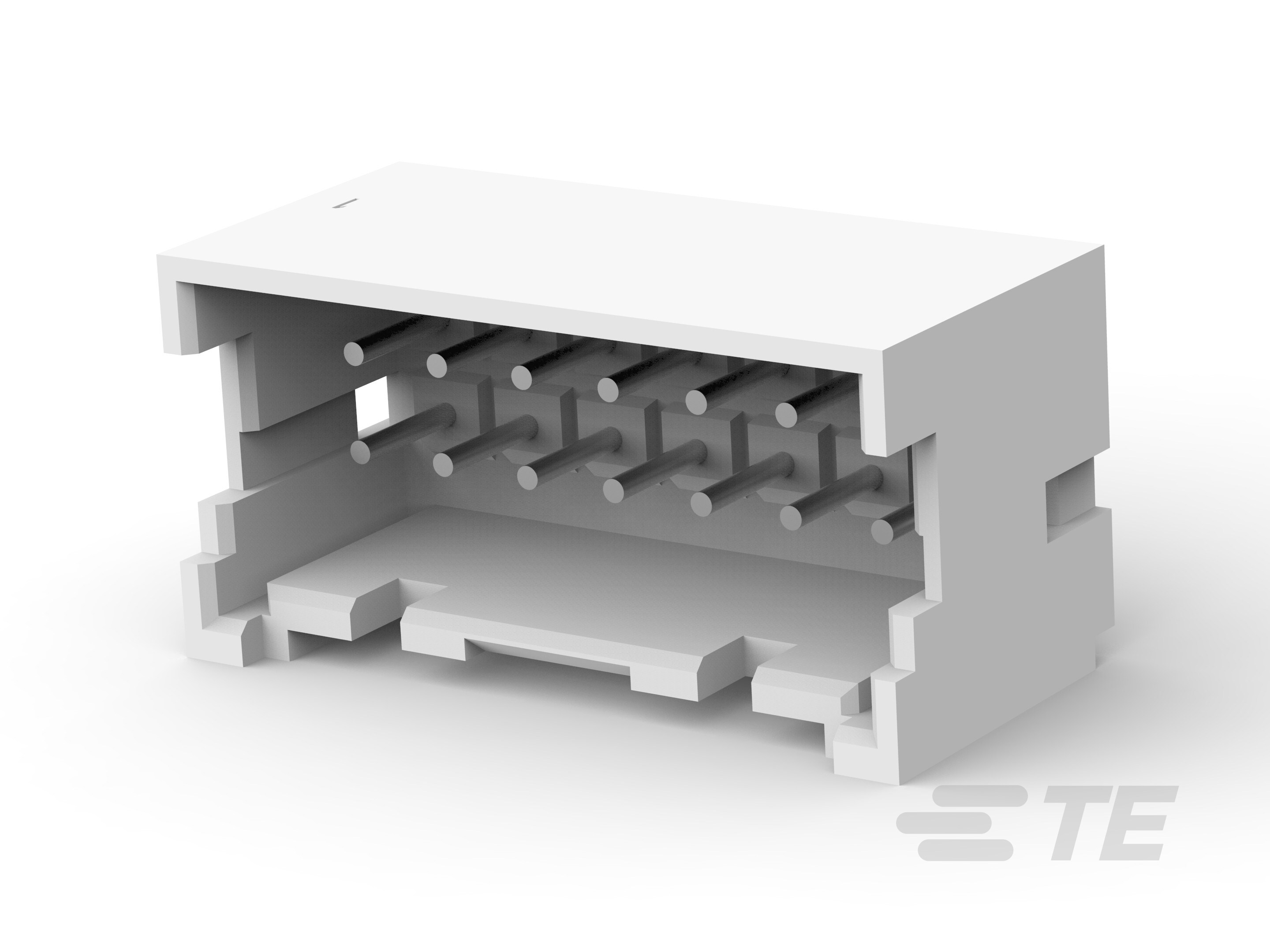 ASSY, HDR, VERT, BOSSED, DUAL ROW, EP2.5-1-1969543-4