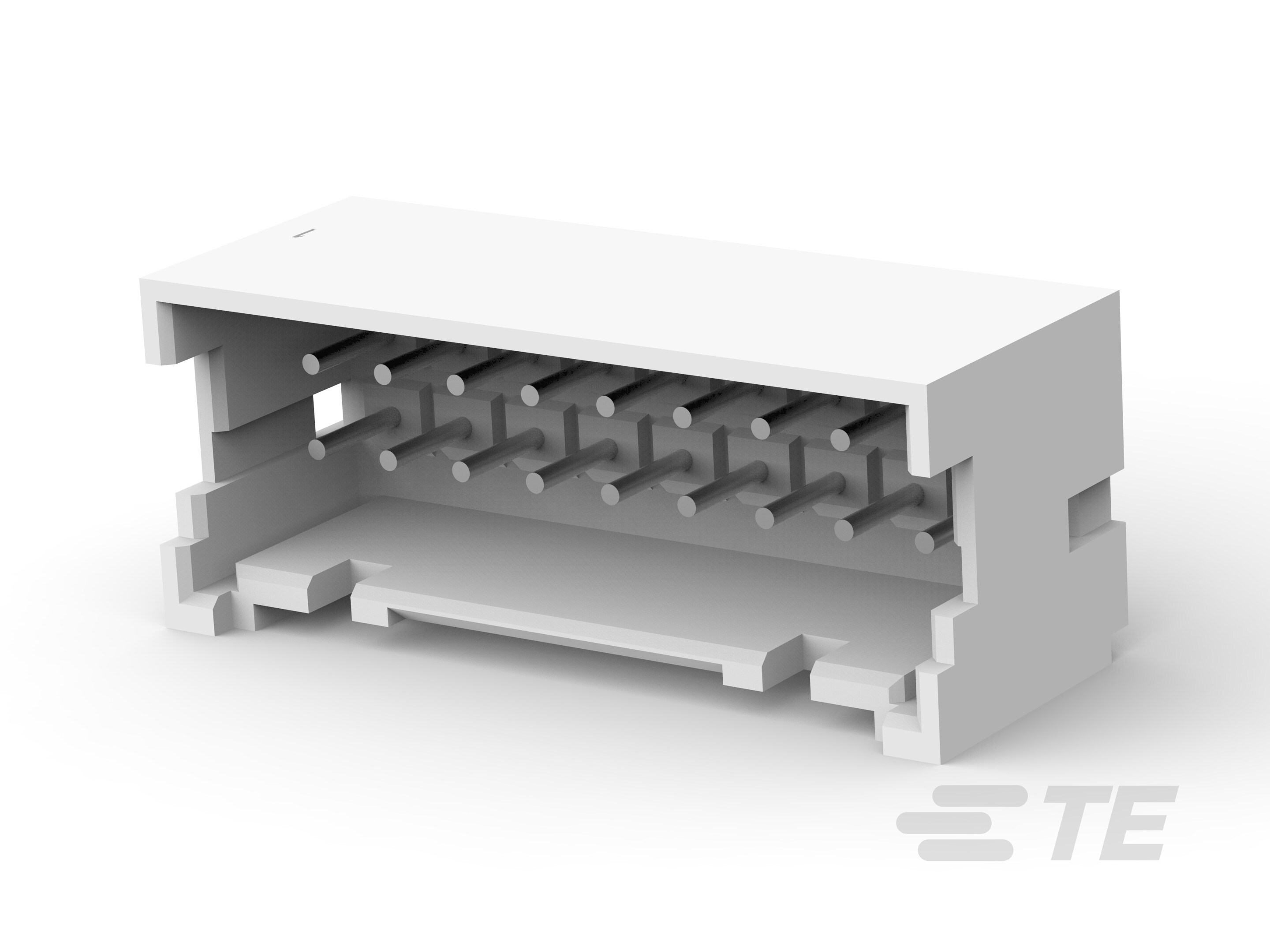 ASSY, HDR, VERT, BOSSED, DUAL ROW, EP2.5-1-1969543-8