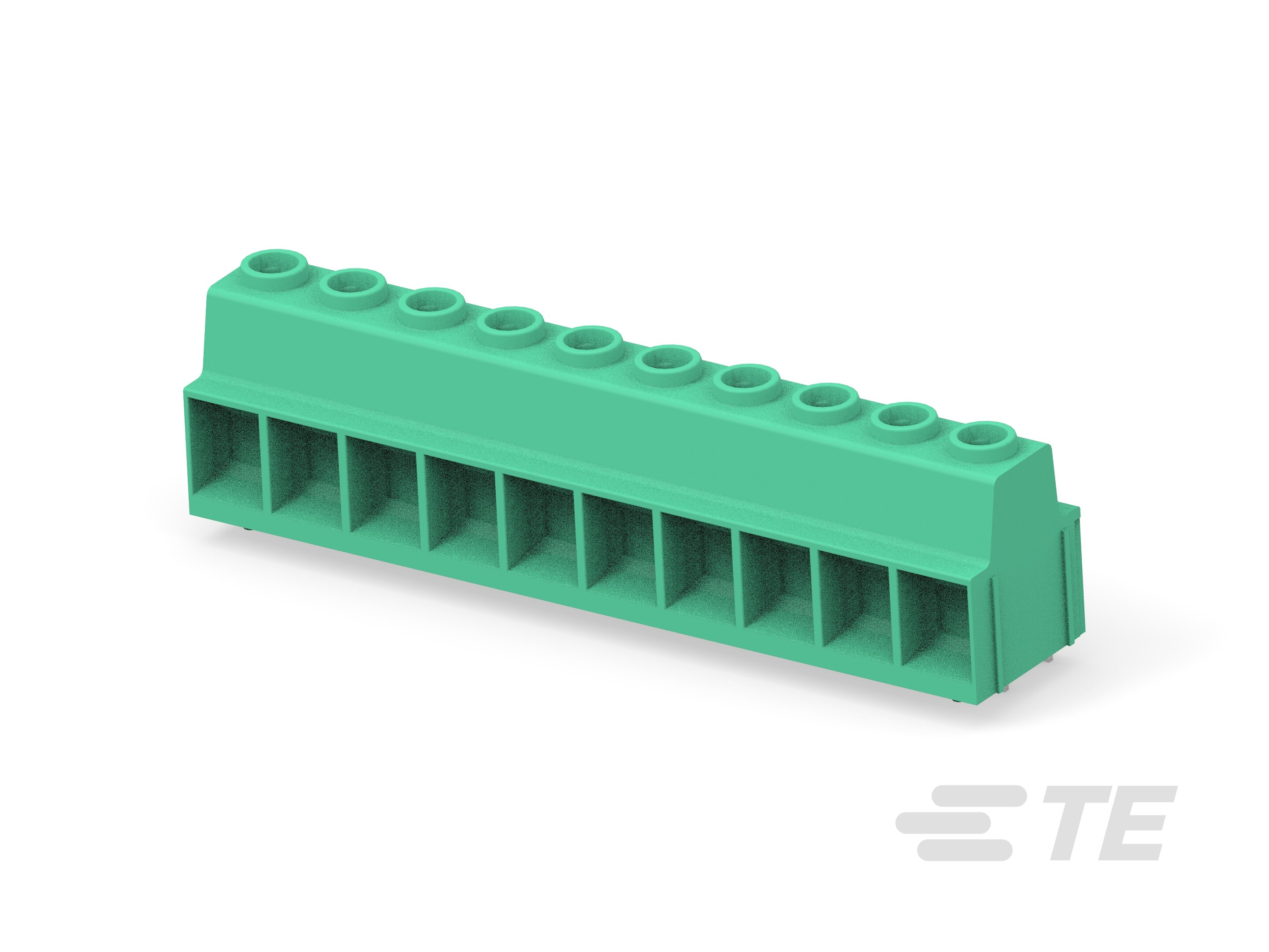 PWR TB 2PIN 10P,15.00 PCB W/PEG-1-1986714-0