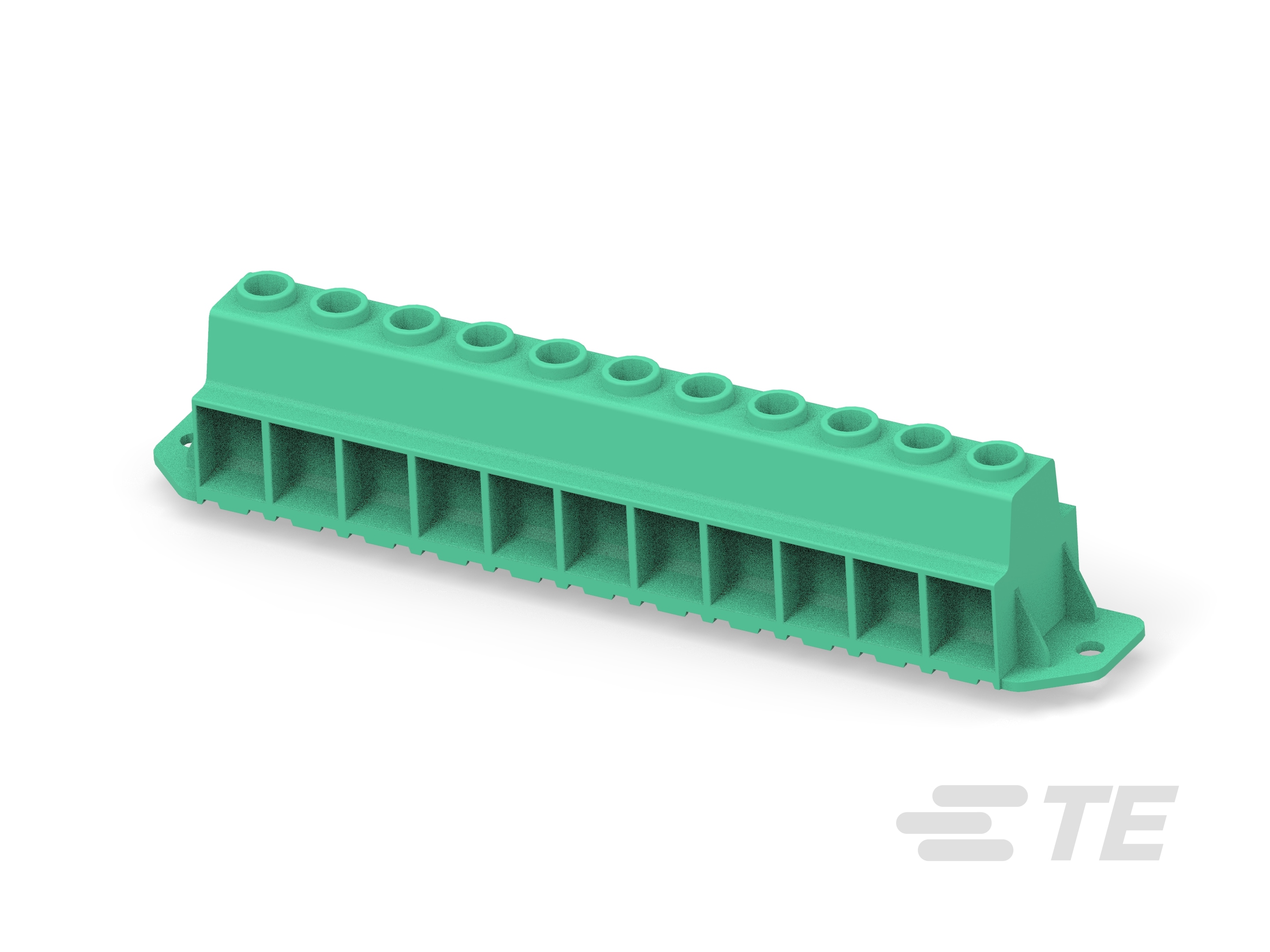 PWR TB 2PIN 11P,15.00 PCB-FLANGE-1-1986715-1