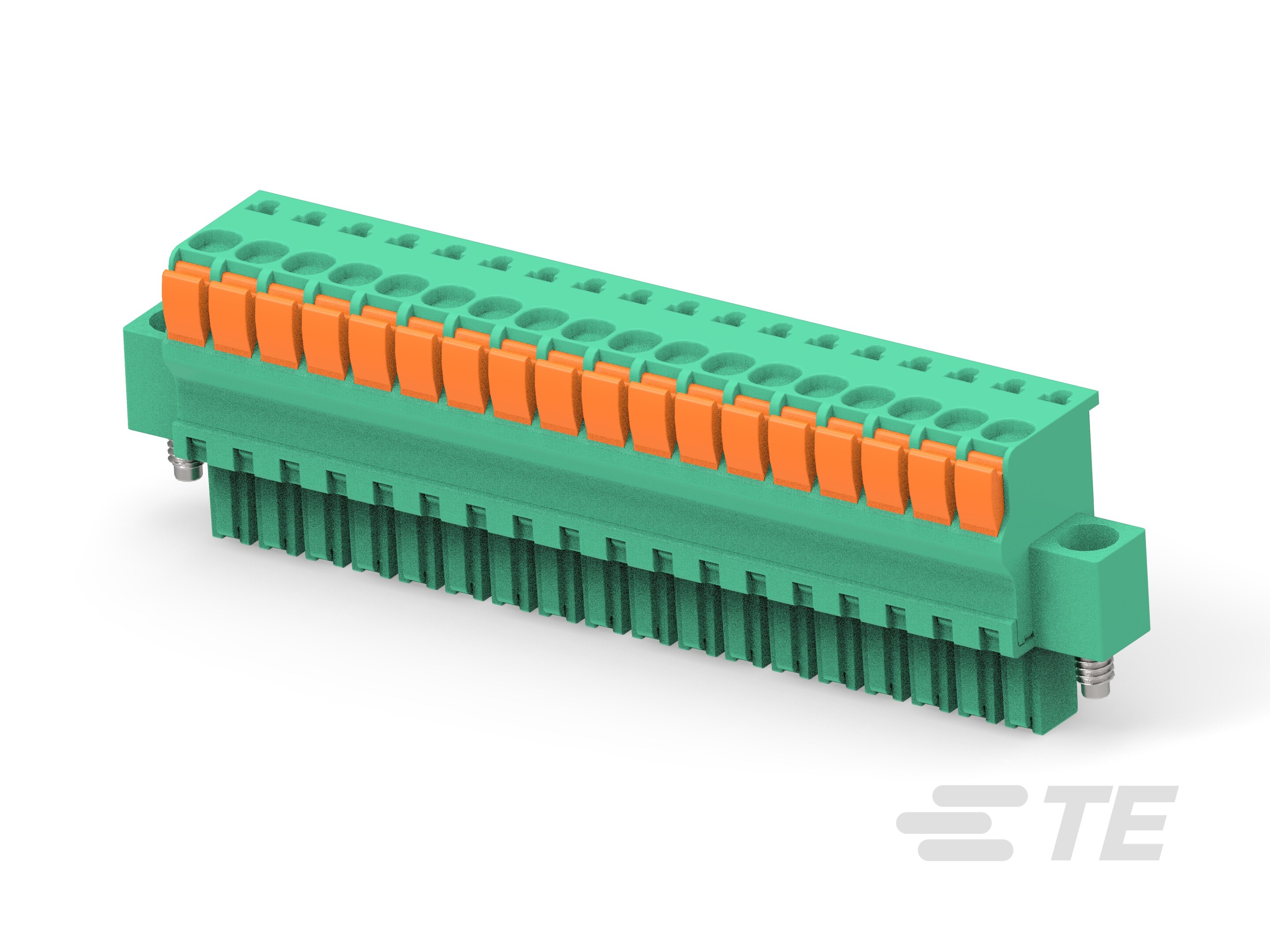 STR PLUG SPRING TYPE RH 18P, 3.50mm-1-1986723-8