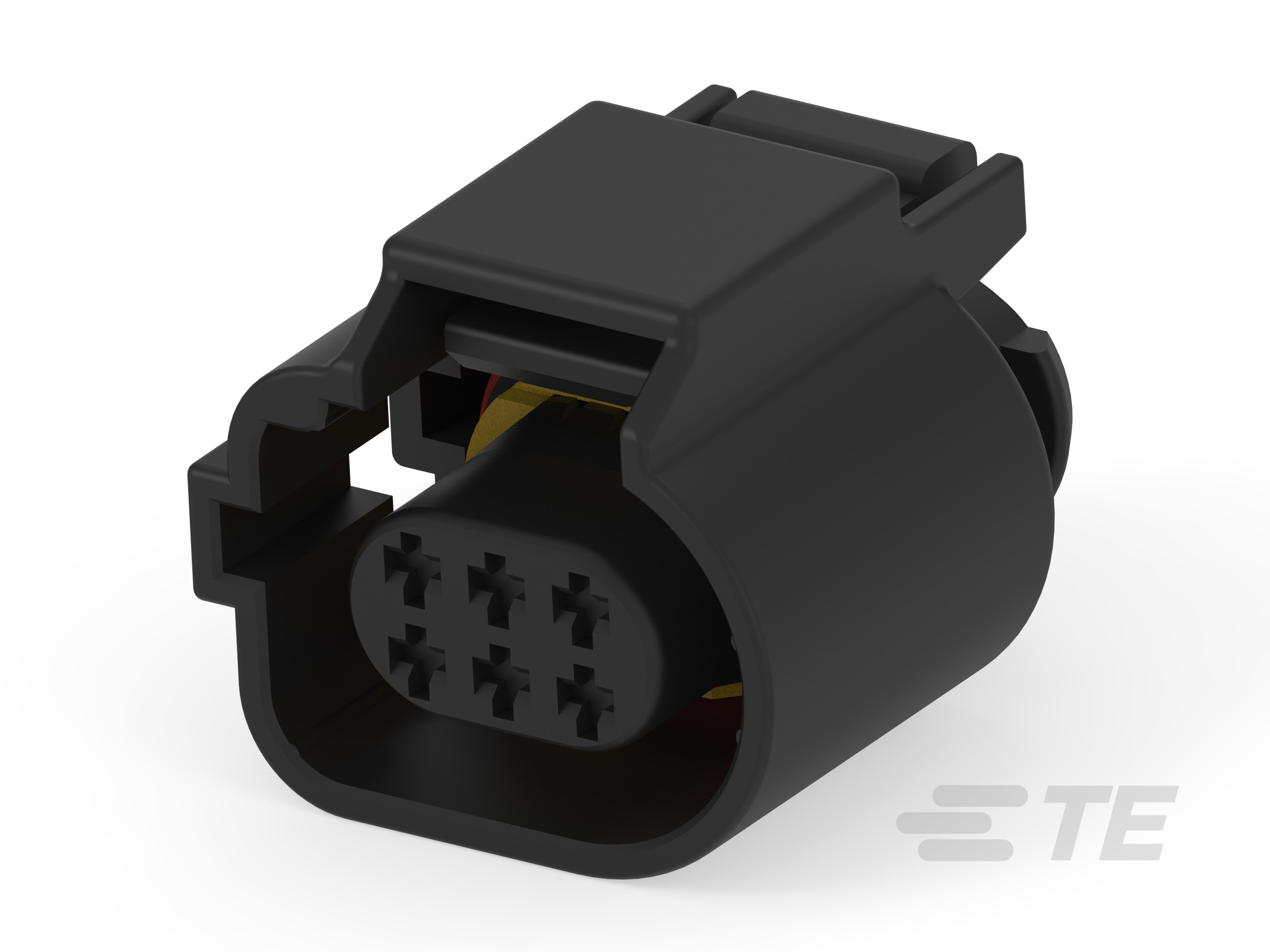 MT-II SLD 6P PLUG ASSY(B) BLK-1-2005372-2