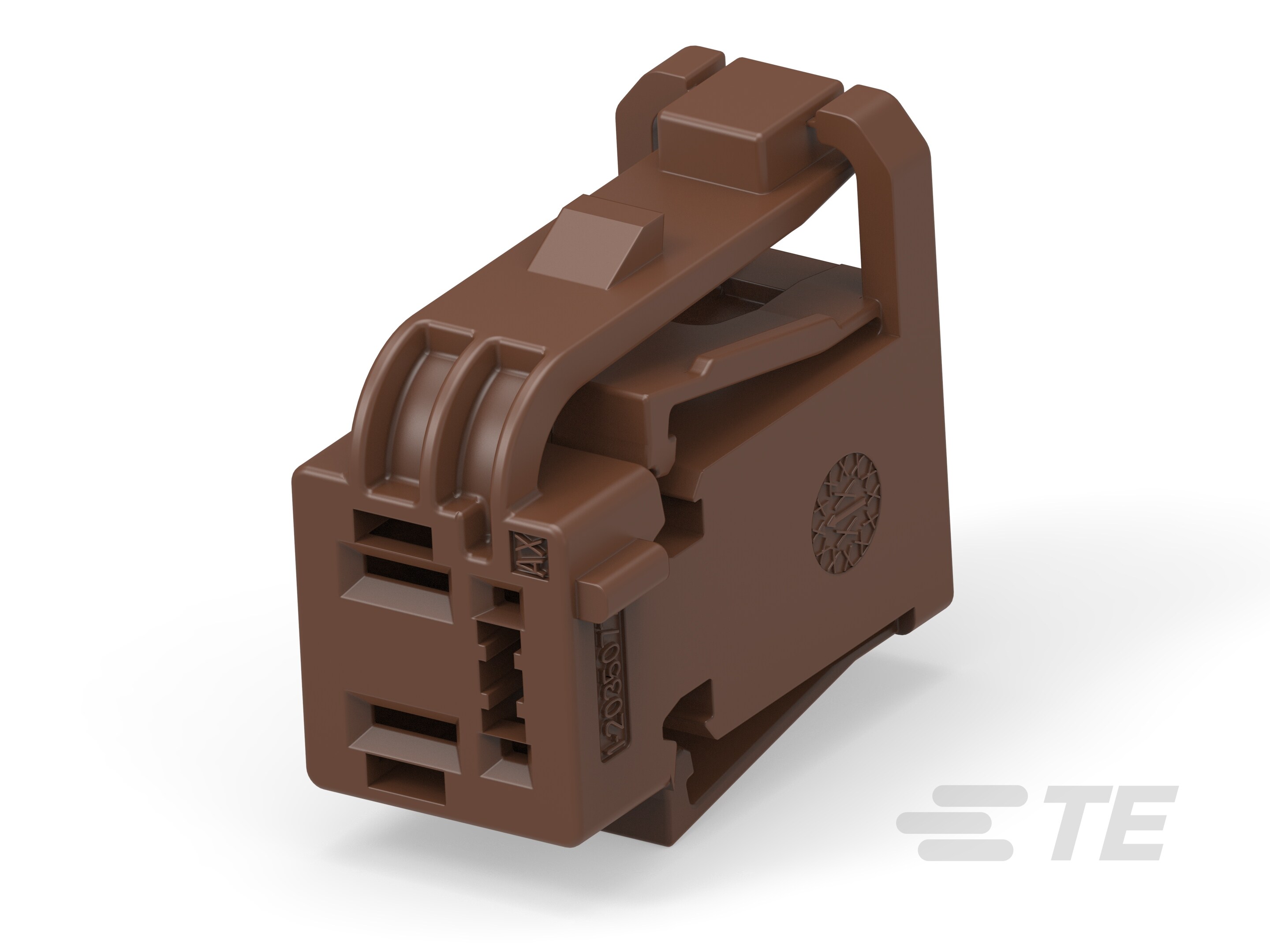 PLUG HSG, 4 POSN HYBRID 0.64/2-1-2035077-4