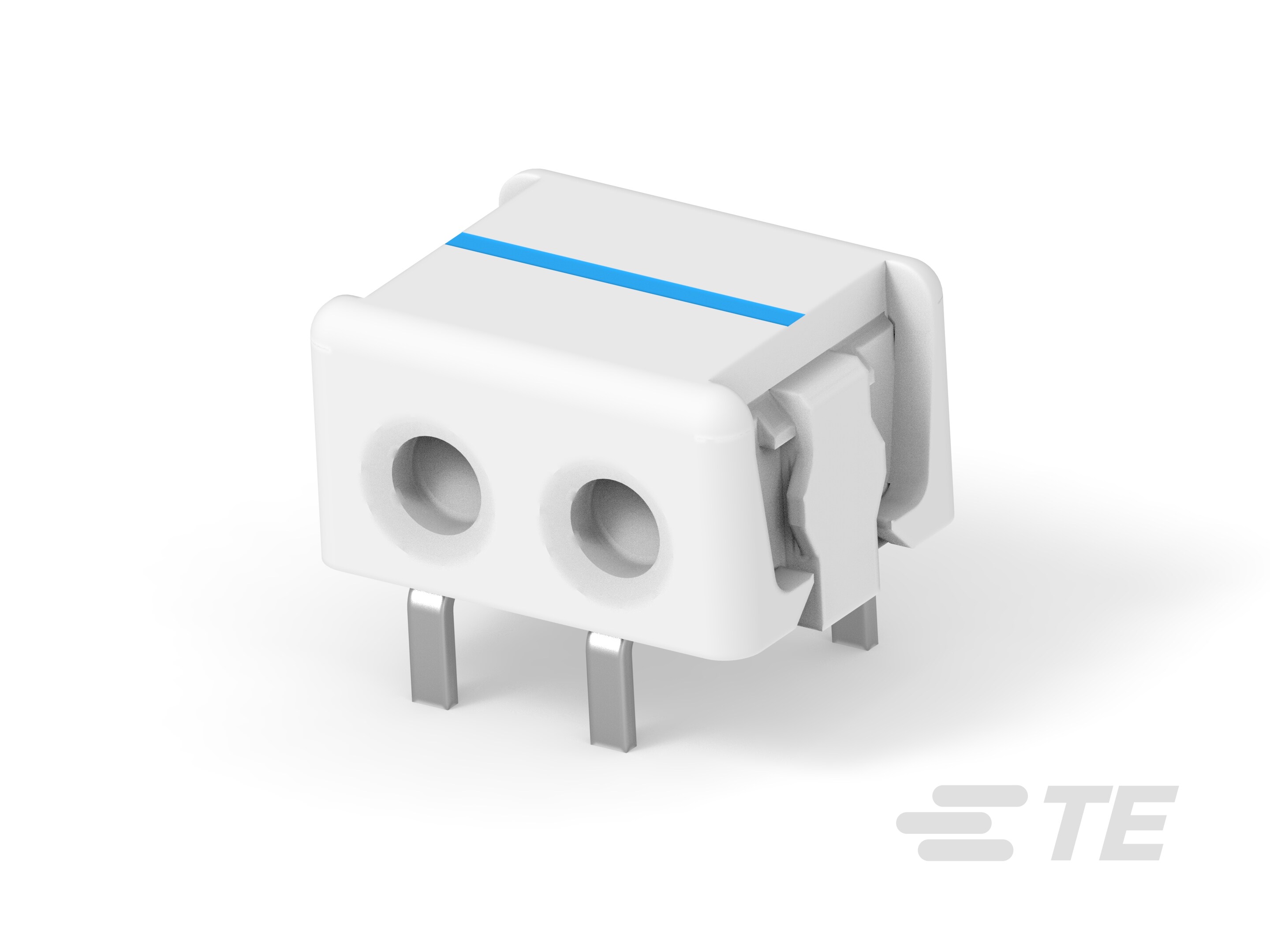 Connector, Thru Hole-IDC, 2 pos, 20AWG-1-2106751-2