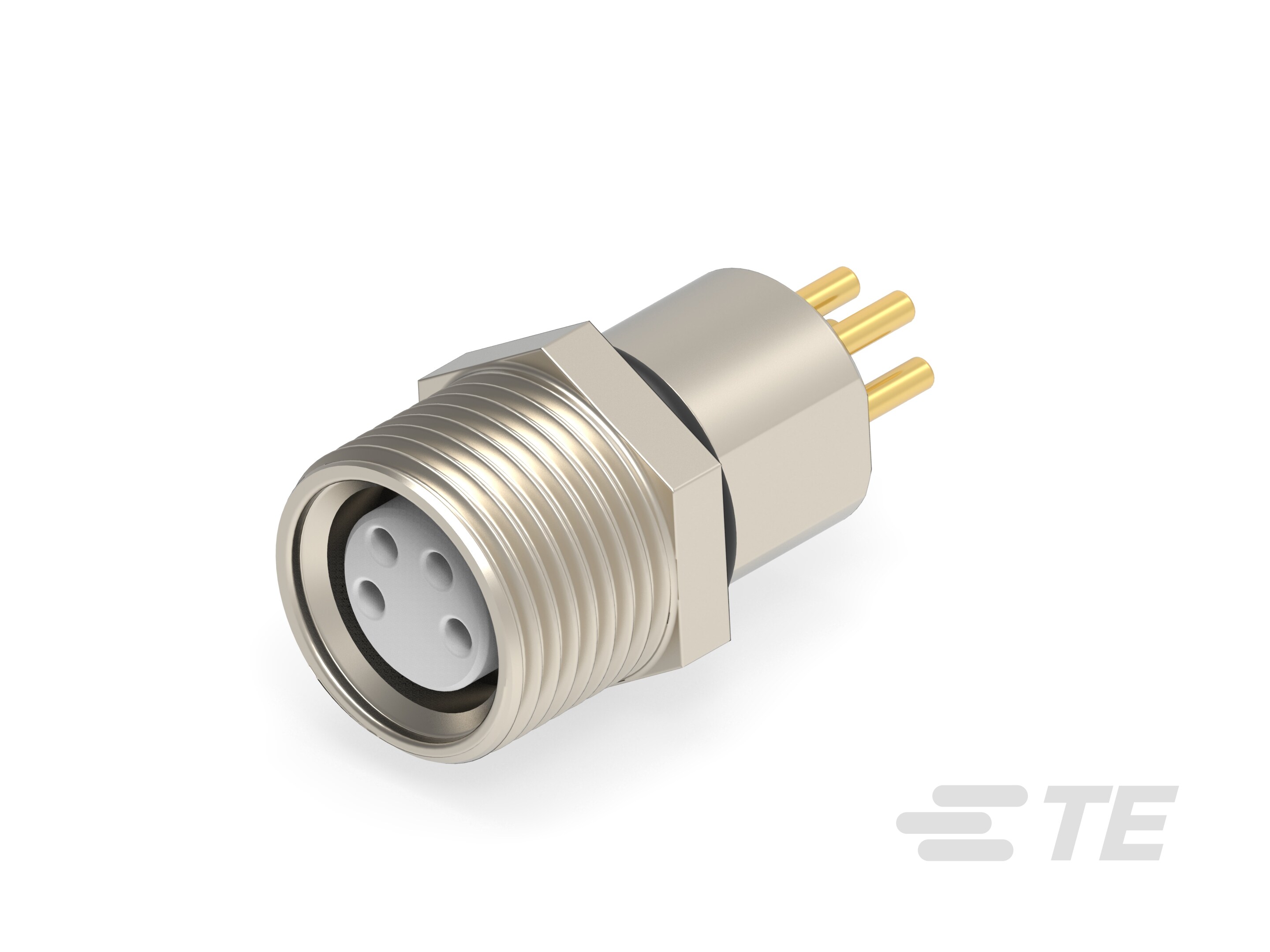 M8 FEMALE SOCKET WITH WIRES, 0.25 SQMM-1-2120959-1