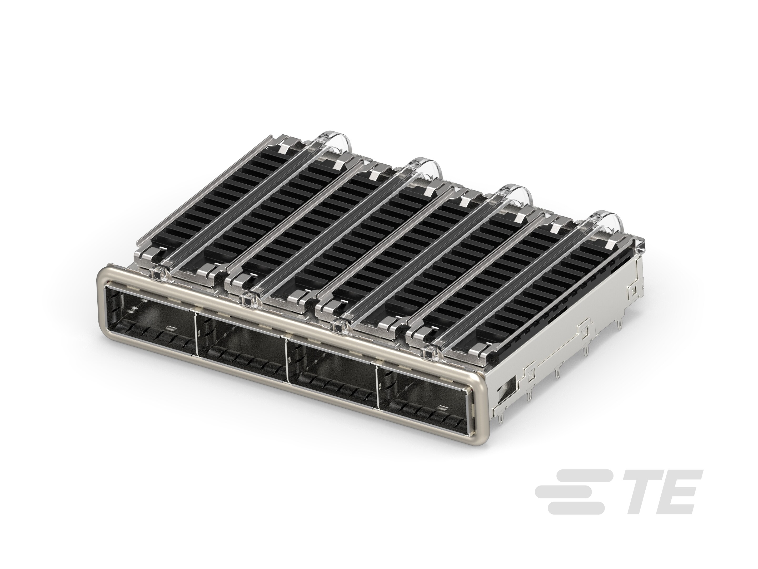 1X4 CAGE ASSEMBLY, QSFP,SINGLE SQ LP-1-2170287-1